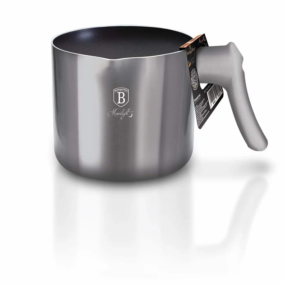 Berlinger Haus Moonlight Edition garnek do mleka, 1,2 l, Moonlight Edition BH/6016 Gray stal szlachetna 18/8
