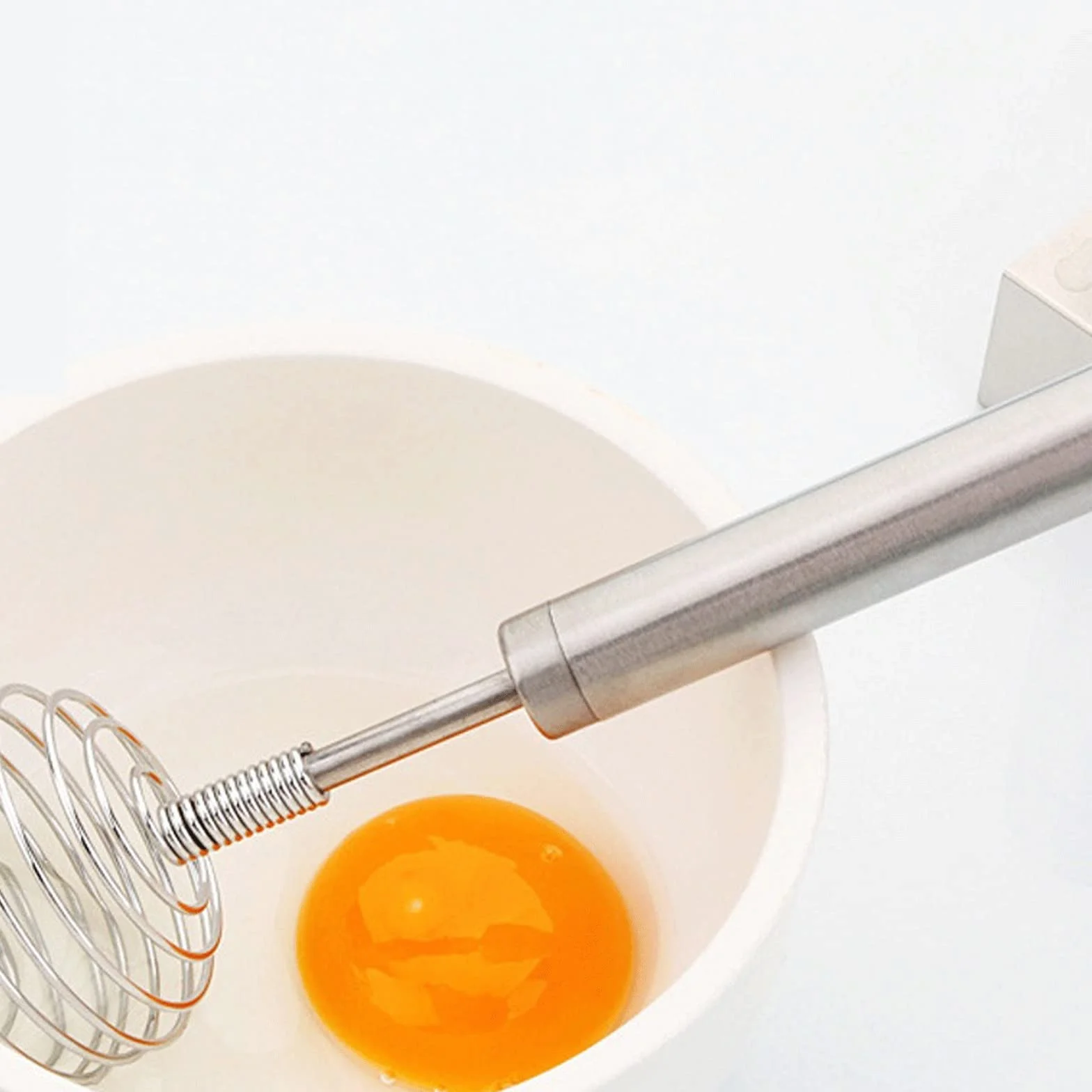 Trzepaczka do jajek 1 szt. akcesoria kuchenne nowa spiralna trzepaczka mieszadło mikser trzepaczka do jajek blender gotowanie przybory kuchenne narzędzie