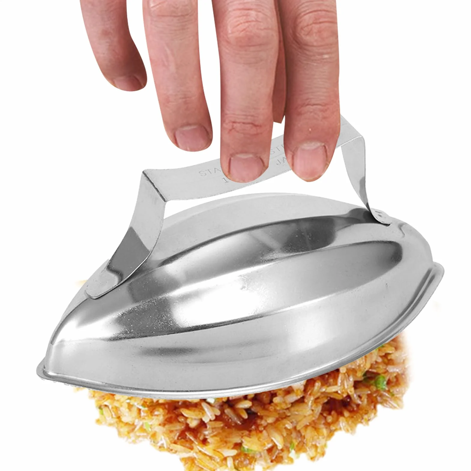 Foremki do ry?u wielokrotnego u?ytku, ze stali nierdzewnej, formy do ry?u Omurice Papaya Foremki do gotowania Halloween, praktyczne formy kuchenne