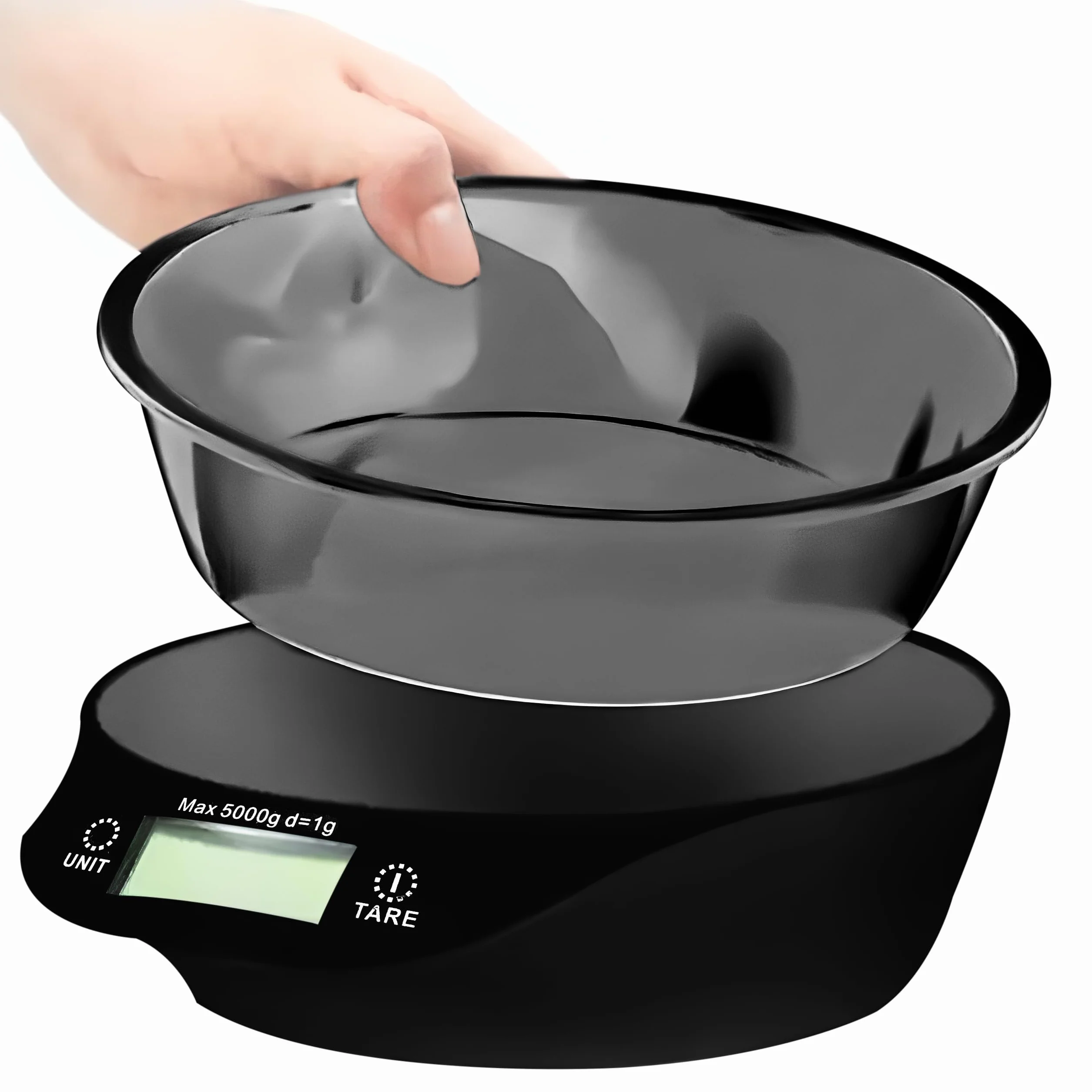 Retoo Waga kuchenna cyfrowa LCD 5kg 1g 700ml 20x18x5,5cm