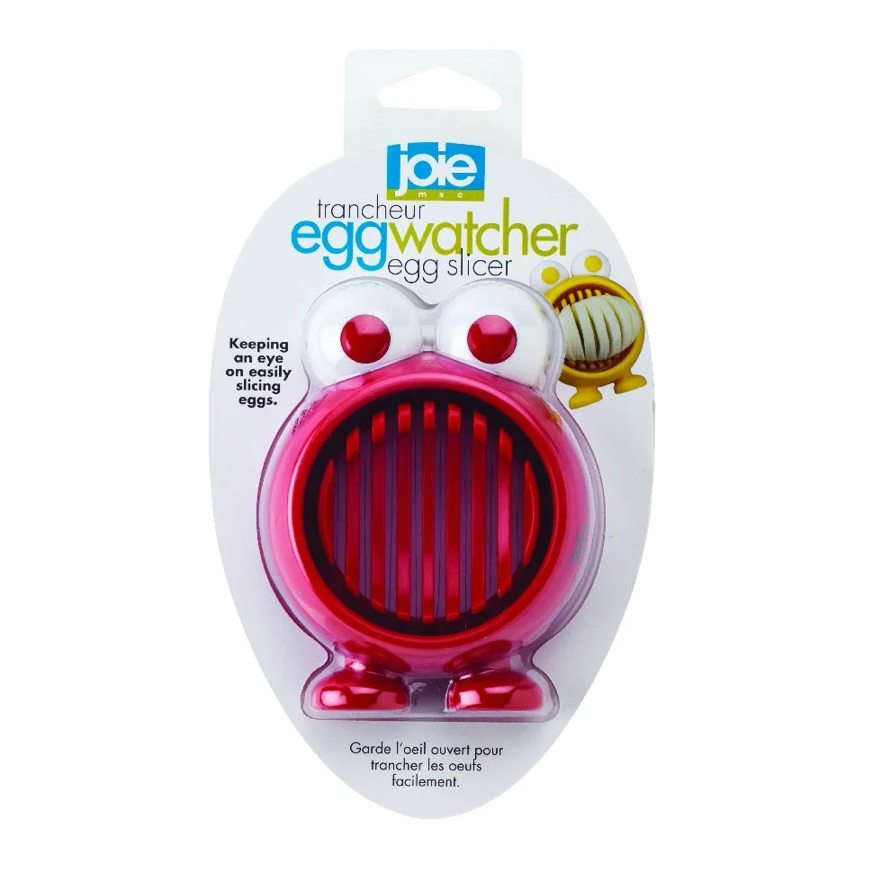 Joie Egg Watcher krajalnica do jajek, tworzywo sztuczne, stal nierdzewna, przezroczysta, 15 x 10 x 8 cm