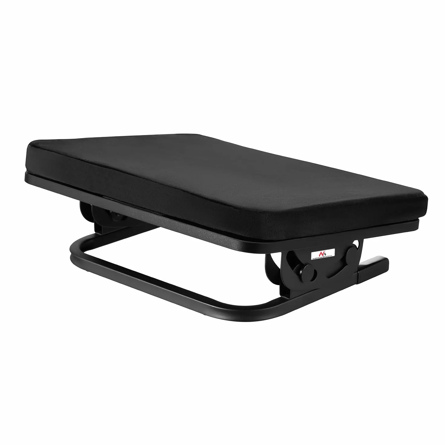 Maclean MC-460 Podnóżek Ergonomiczny, Podstawka pod Nogi, Płynnie Regulowany Kąt Nachylenia, Zdejmowalna Poduszka