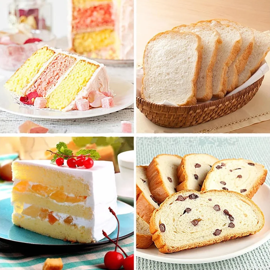 Krajalnica do tortu ze stali nierdzewnej, z regulacją wysokości, funkcjonalna krajalnica do tortów, zamiennik noża do tort