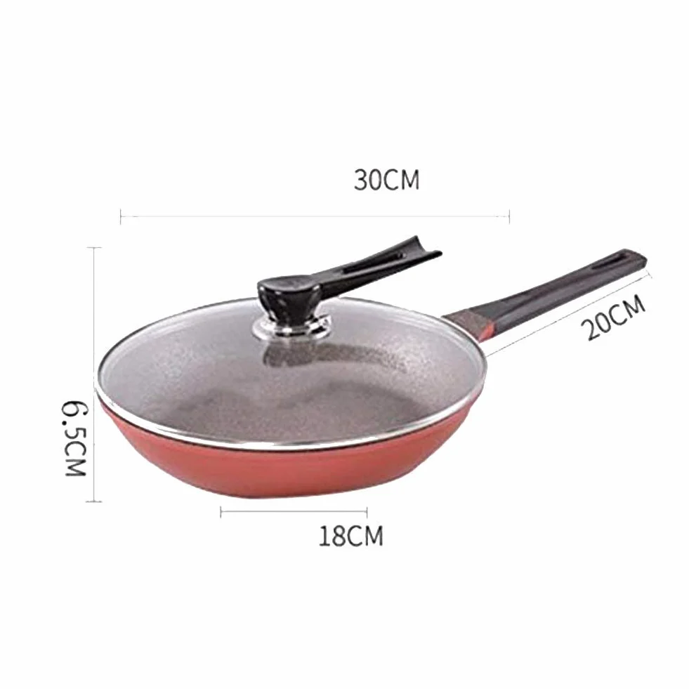 Patelnia Wok Patelnia nieprzywierająca Patelnia bezdymna Patelnia granitowa Patelnia z płaską powłoką nieprzywierającą Wok Warstwa penetracyjna Naczynia kuchenne Garnek indukcyjny Patelnia