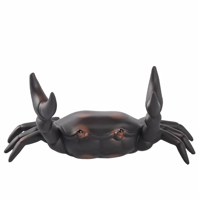 Herbata Zwierzęta Ceramiczne Fioletowy Piasek Kung Fu Zestaw Herbaty Kreatywna Herbata Ozdoby dla Zwierząt Krab Herbata Zabawa Stół Zwierzę Fortuna Figurki