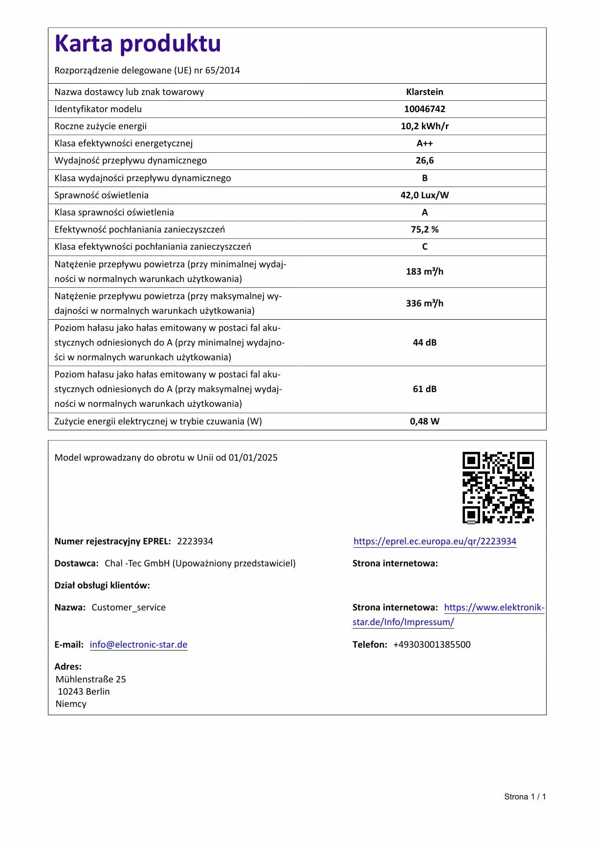 Klarstein MaxAir okap kuchenny – kompaktowy i wydajny, przepływ powietrza 183-336 m³/h, wydajność energetyczna A++, obsługa dotykowa, oświetlenie LED, przepływ i obieg, krem vintage