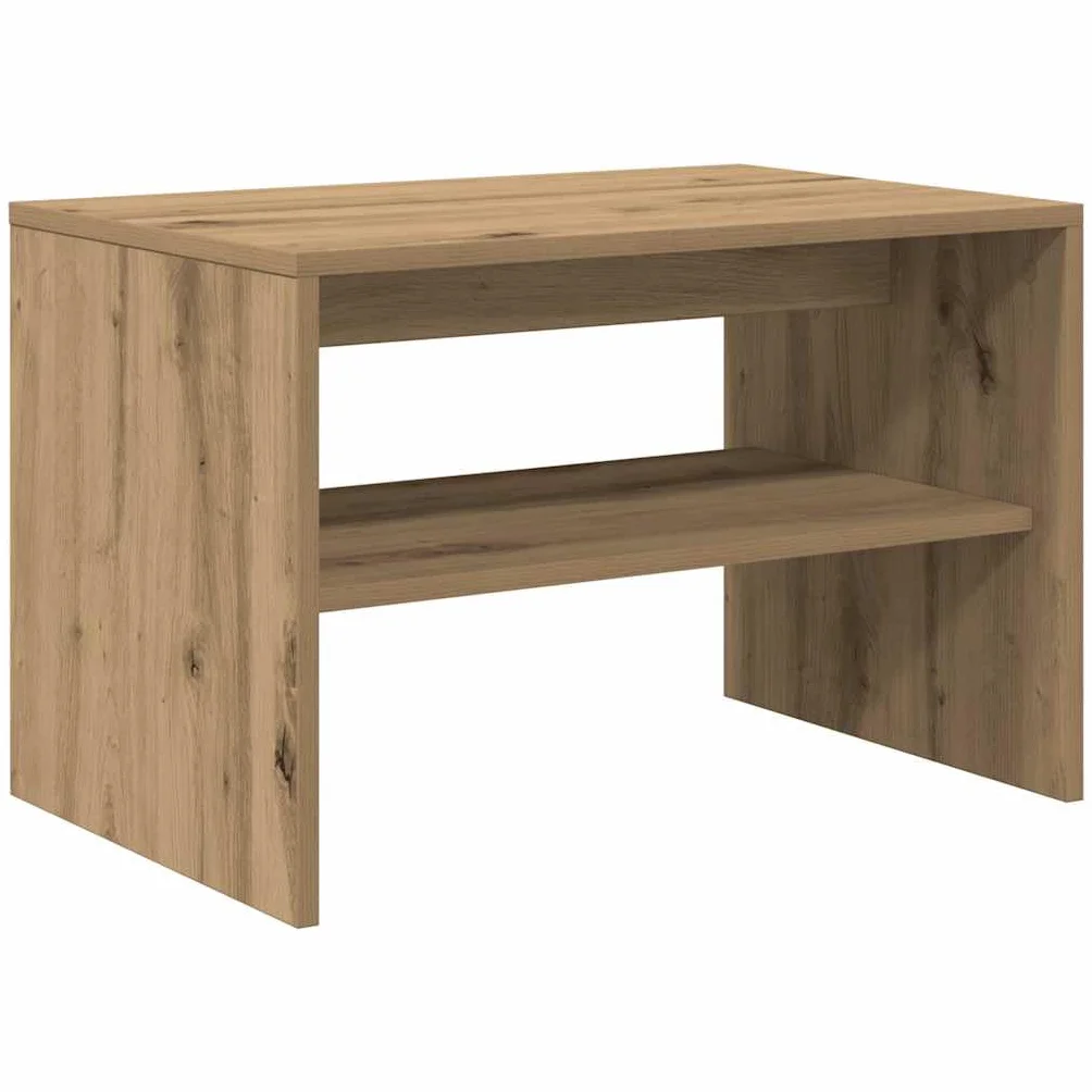 vidaXL Szafka RTV Artisan Oak 60x40x40 cm Drewno klejone, szafka pod TV, konsola pod TV, ława pod TV, szafka pod TV, szafka pod sprzęt multimedialny