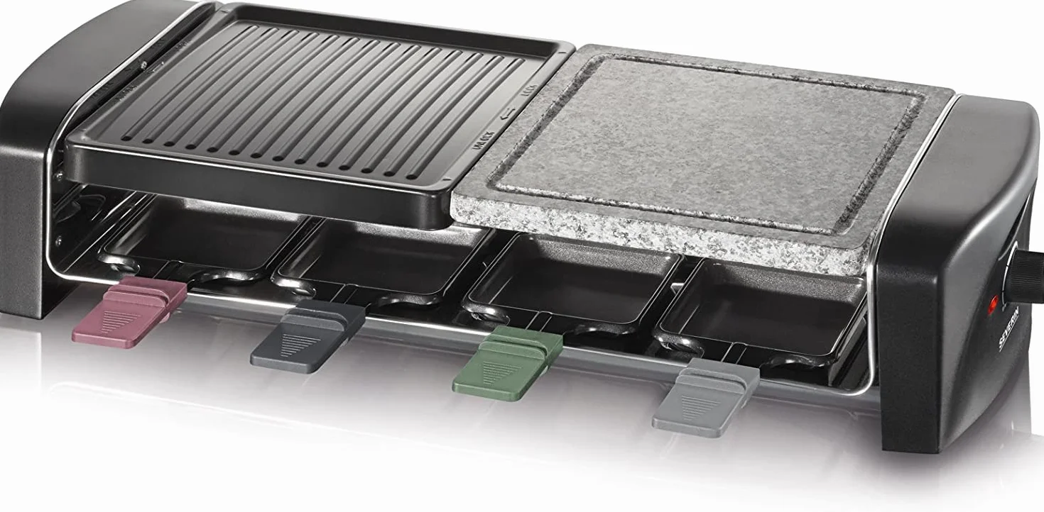 Severin RG 9645 Grill, Szary/Czarny, 1 sztuka