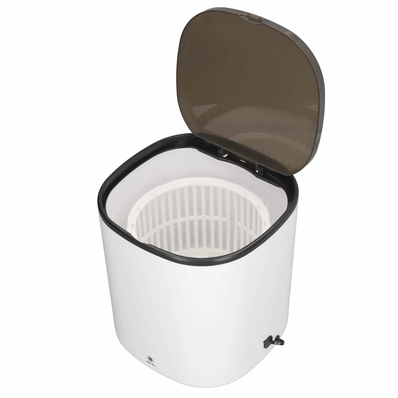 4.5L Przenośna Pralka z Wirującym Koszem Spustowym Mini Mała Pralka Turbinowa do Mieszkania Podróżnego RV 100 do 240V (Wtyczka UE)