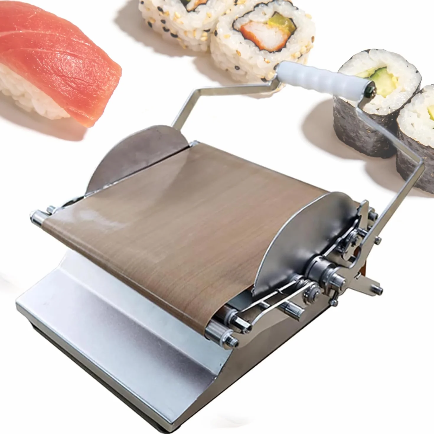 Ręczne narzędzie do zwijania sushi dla początkujących, DIY Sushi Roller Mold Maker do użytku domowego i kuchni