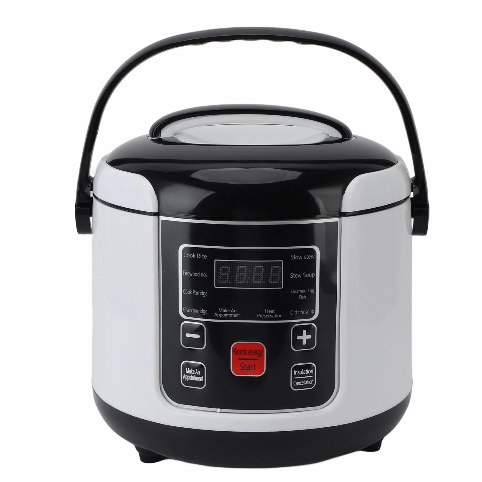 Mini Urządzenie do Gotowania Ryżu, 24 V 200 W 2 L Małe Podróżne Urządzenie do Gotowania Ryżu z powłoką nieprzywierającą Przenośne Urządzenie do Gotowania Ryżu Osobiste Urządzenie