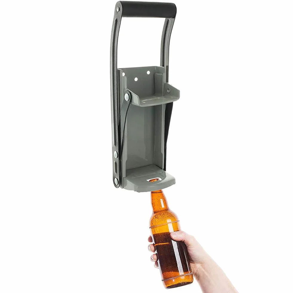12-oz Zgniatacze do puszek Flattenery do butelek wody mineralnej Przyjazne dla środowiska Kruszarka metalowych puszek Łatwa prasa do recyklingu Butelki otwieracz do butelek sodowych