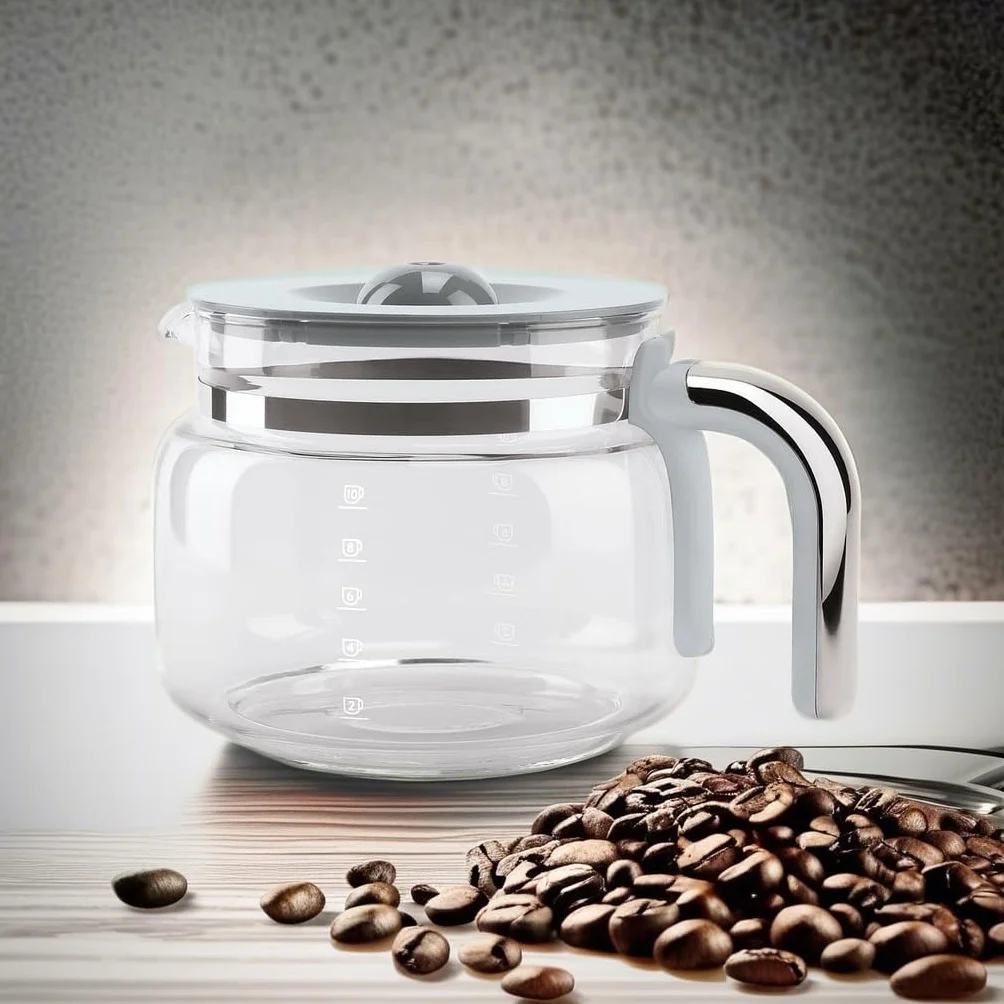 Smeg DCGC01 zamiennik 10 filiżanek do kawy – szklany dzbanek do kawy DCF02 Drip Ekspres do kawy