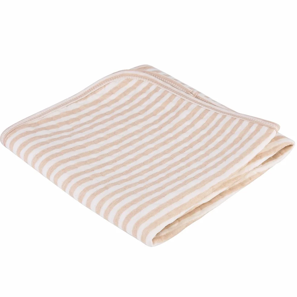 Organiczna bawełniana mata do przewijania dla niemowląt Mata ochronna Mata do moczu Pieluchy Materac do wózka Łóżko dziecięce (M-50 * 70cm)