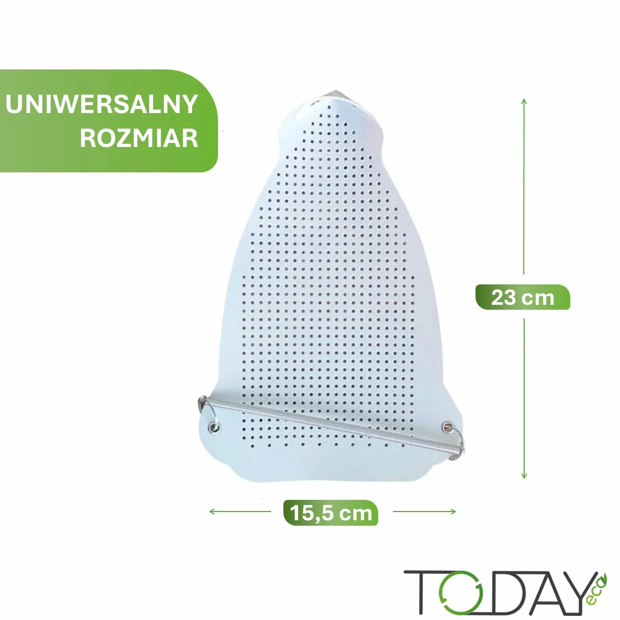Today - Uniwersalna Nieprzywierająca Osłona Żelazka i Płyty - Chroni Delikatne Tkaniny - Odporna na Ciepło do 250°C