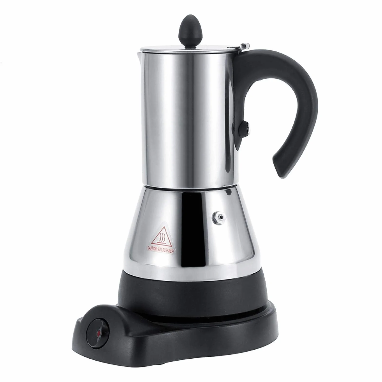 Elektryczny dzbanek do espressoekspres 300 ml, z stali nierdzewnej, wtyczka UE 220 V