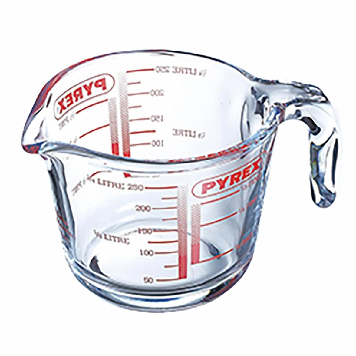 Kitchen Craft Pyrex Classic Kubek z Miarką, Przezroczysty, 0,25 l
