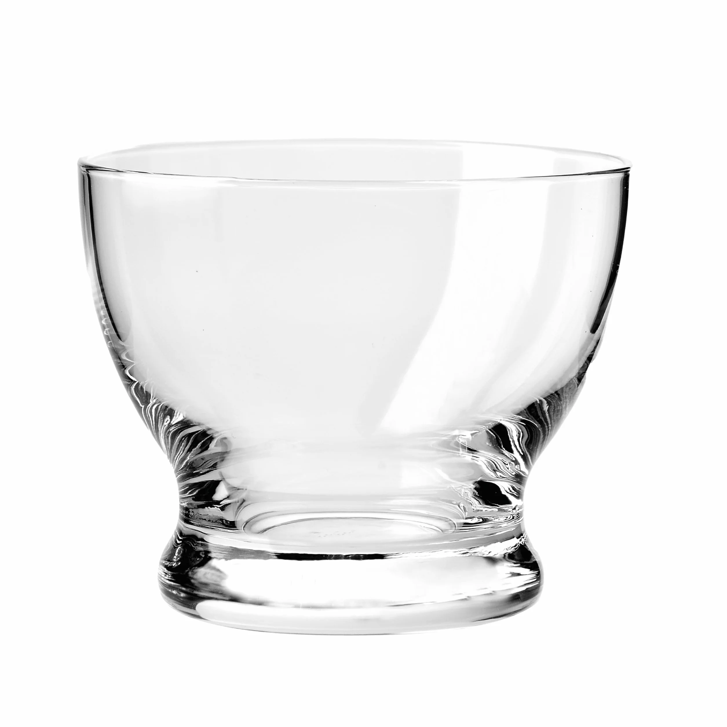 KROSNO Pure Pucharki do Lodów 290 ml Zestaw 6 szt – Szkło Kryształowe Bezołowiowe, Miseczki na Desery, Galaretki, Owoce, Dom, Restauracja, Zmywarka