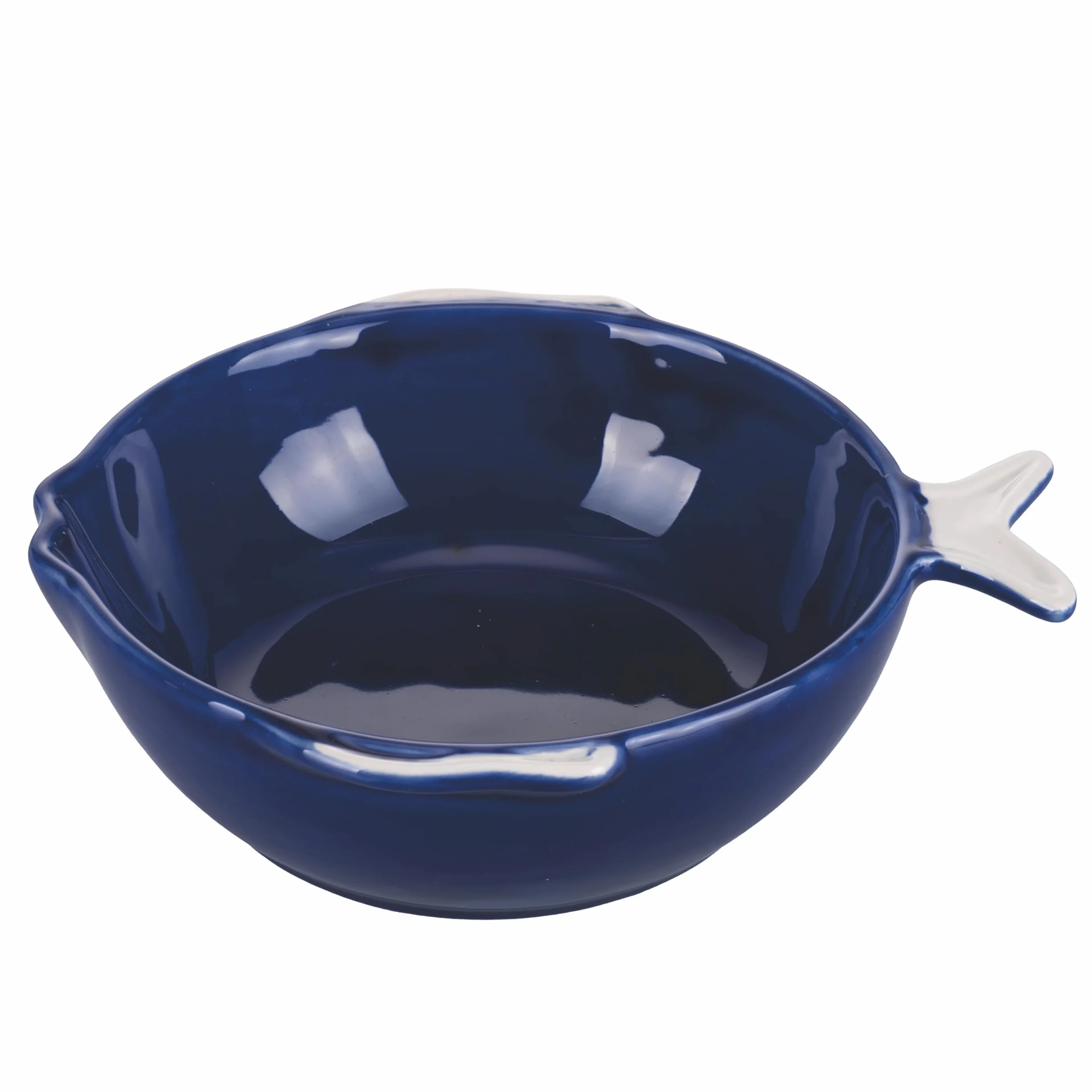 Villa d'Este Home Tivoli Ceramiczne pojedyncze dno, Ø20 cm, styl coastal, Paranza