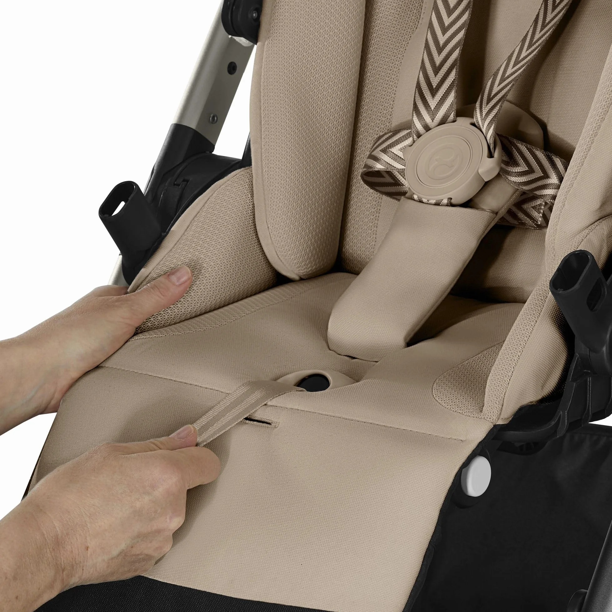 CYBEX Gold Wózek Dziecięcy Balios S Lux, Ergonomiczna Pozycja Leżenia, System Pasów Obsługiwany Jedną Ręką, Od Urodzenia Do 22 Kg (Ok. 4 Lata), Moon Black