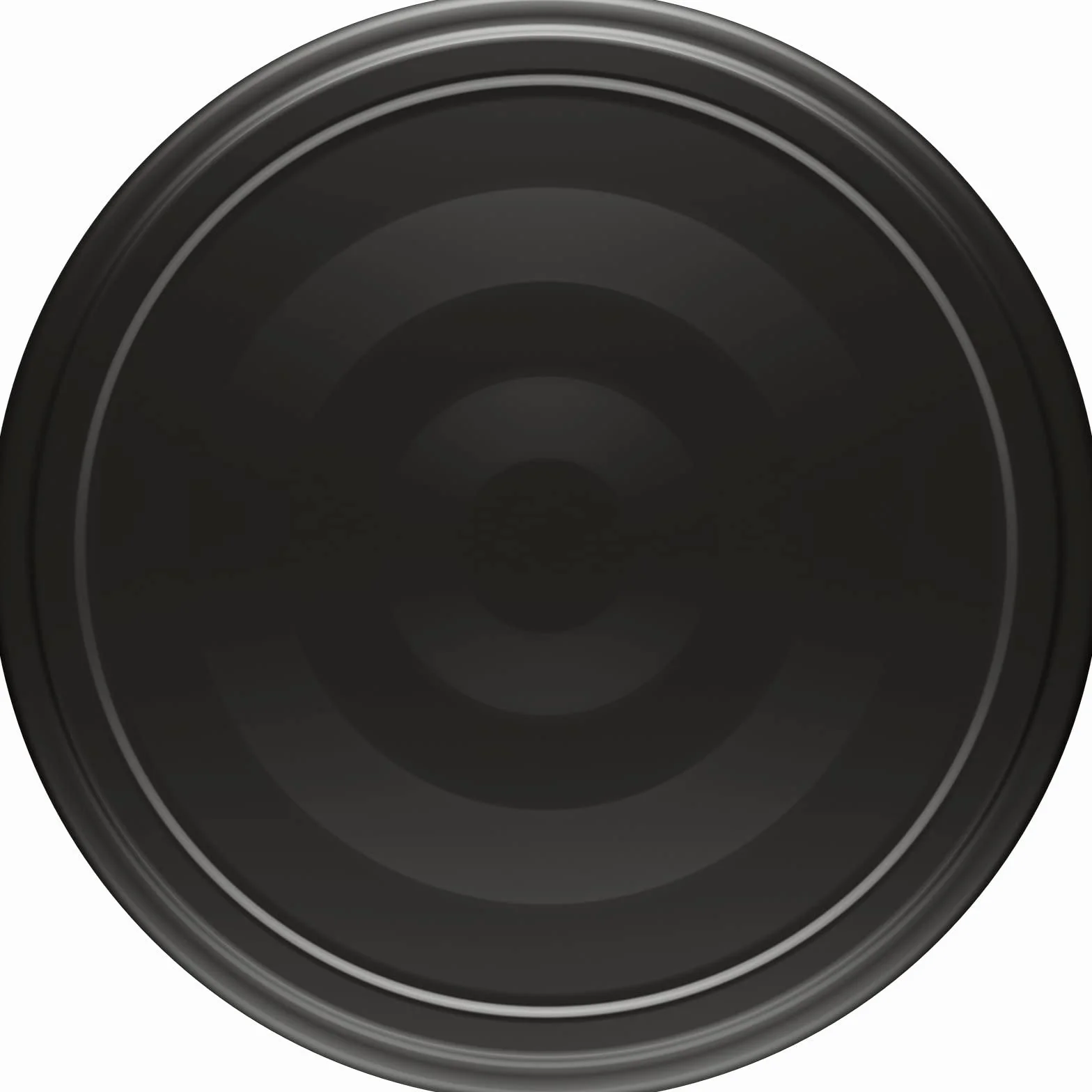 Browin 136016 nakrętka zakręcana, czarna, Ø 66, metalowa pokrywka, zapasowa pokrywka do słoików na przetwory, 10 sztuk, zakrętka, metalowa, czarna