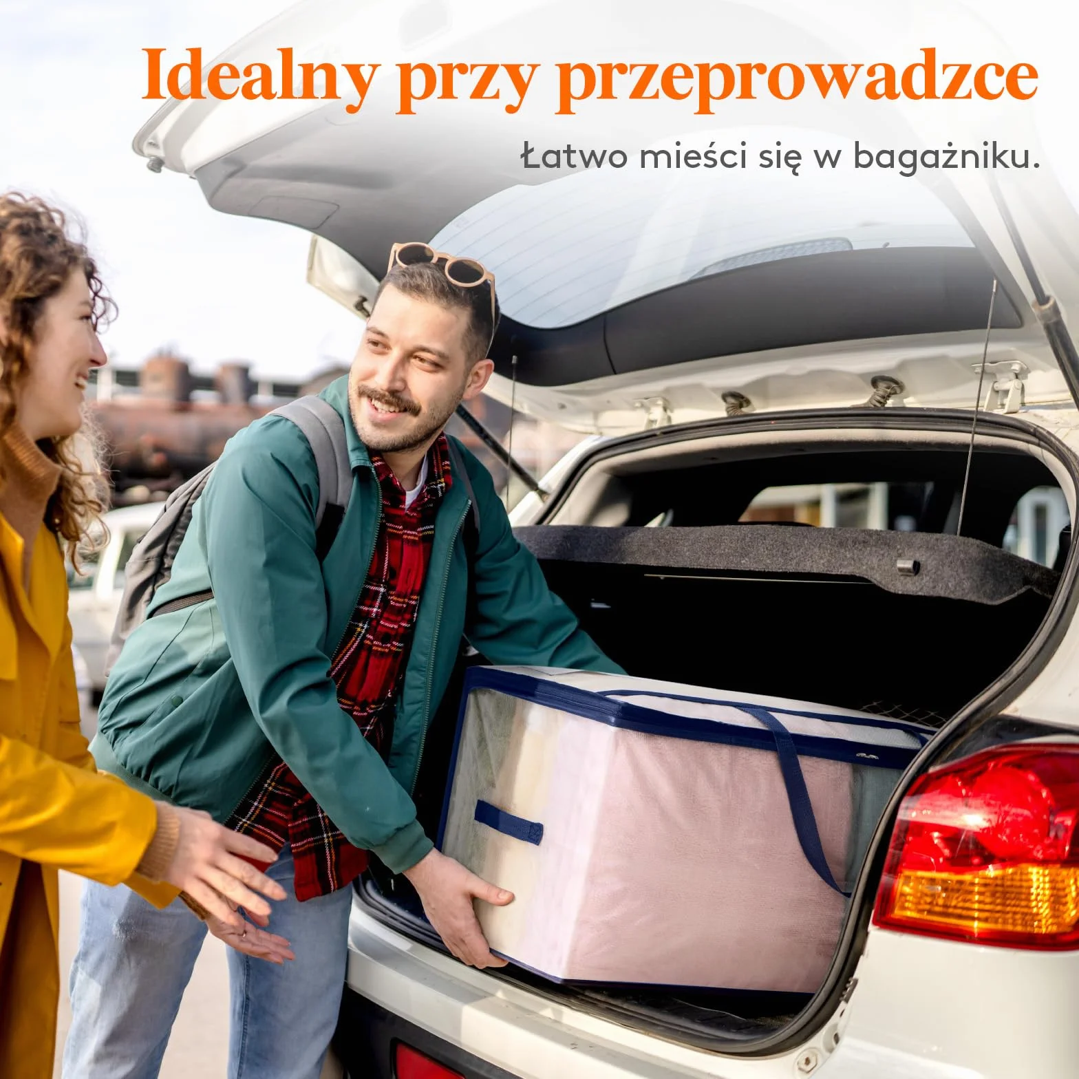 Lifewit 8 sztuk 90 l toreb do przeprowadzki z uchwytem, torba do przechowywania kołder, duża torba z zamkiem błyskawicznym, do przechowywania pościeli, torba transportowa, torba na ubrania,