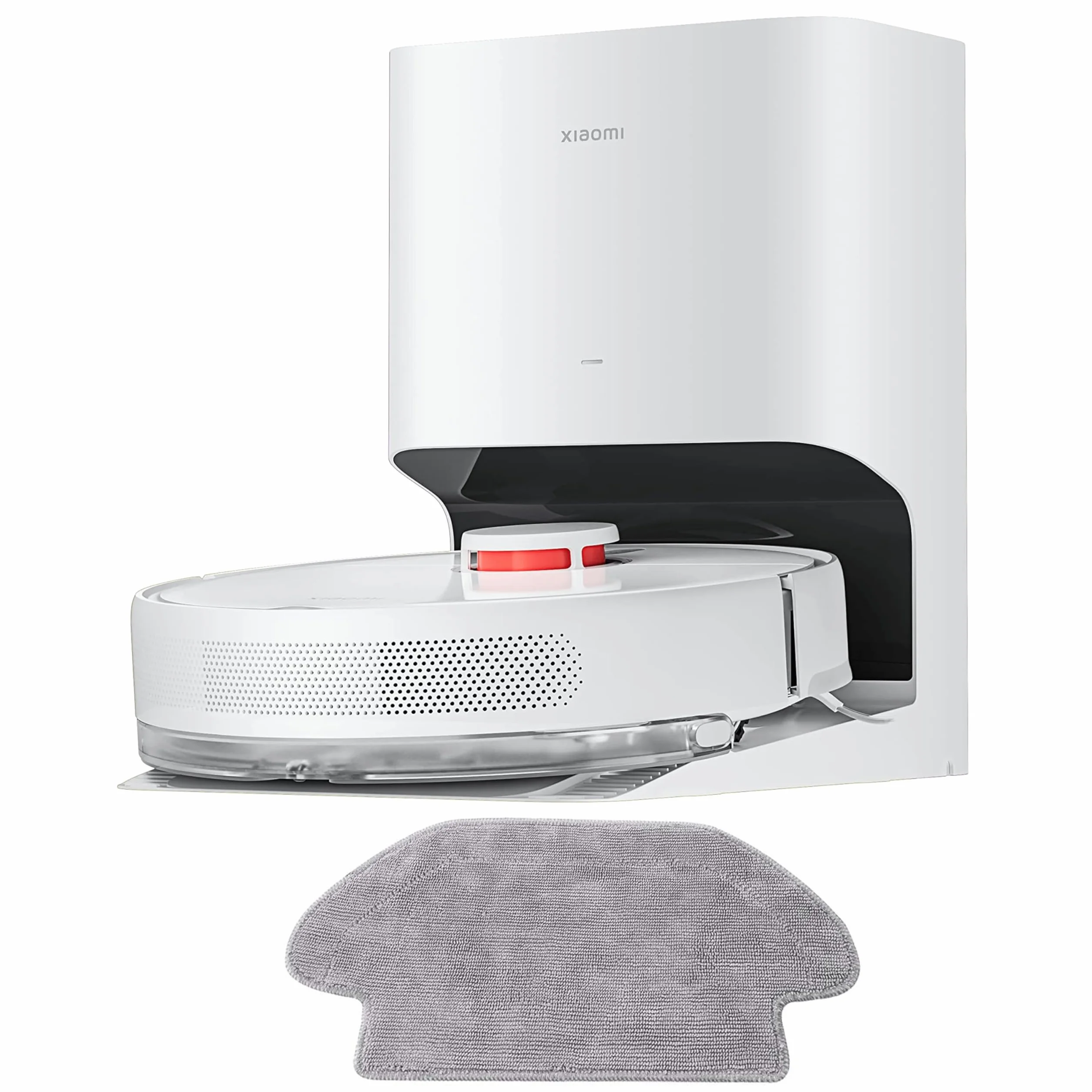 Xiaomi Robot Vacuum X10+, biały, automatyczne zbieranie kurzu, odkurzanie do 4000 Pa, automatyczne czyszczenie mopa, 2 godziny pracy na baterii, szczotka w zestawie [Tylko Amazon]