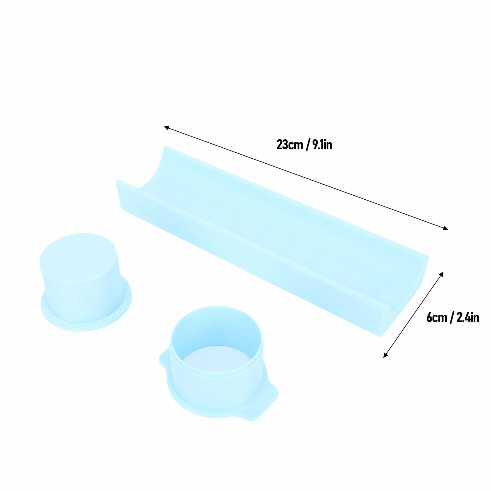 Fafeicy 1,75 -calowy Okrągły Zestaw Formy do Ciasta, Formy do Pieczenia do Ciasta Pops Cake Pop Cutter i Popychacz z 9 -calową tacą, do Domu na Przyjęcia Urodzinowe Desery ślubne (styl 1)