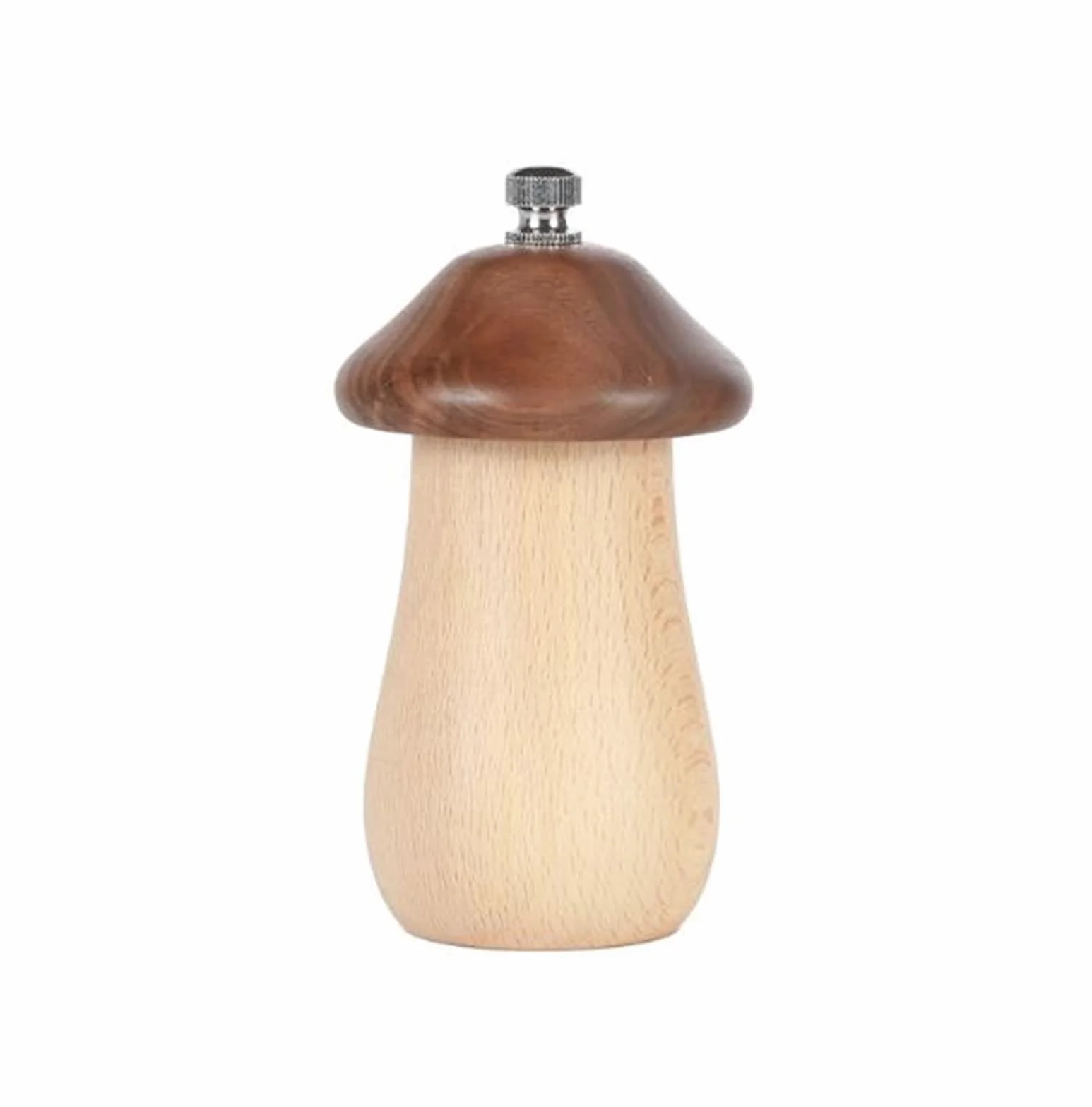 Młynek Do Pieprzu I Soli Drewniany Zestaw Młynków Do Soli I Pieprzu, Młynek Do Soli I Pieprzu Do Grzybów, Regulowany Młynek Ceramiczny Młynków Do Przypraw