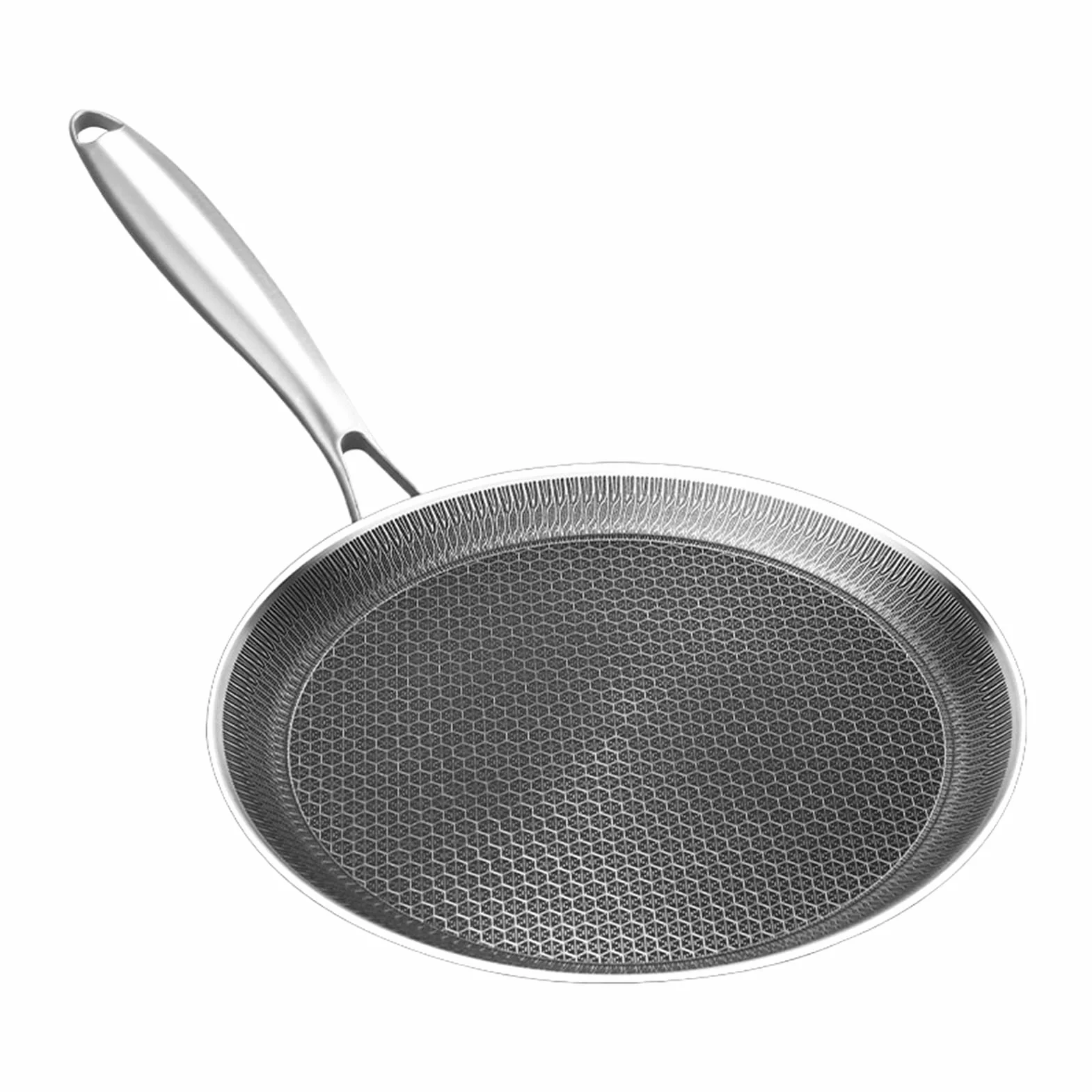 Patelnia Do Naleśników Do Płyty Grzewczej Garnek Z Powłoką Plastrową | Patelnia Grillowa Do Naleśników Z Nieprzywierającą Powłoką Plastrową Do Przygotowania Jajek Na Wolnym Powietrzu Grill