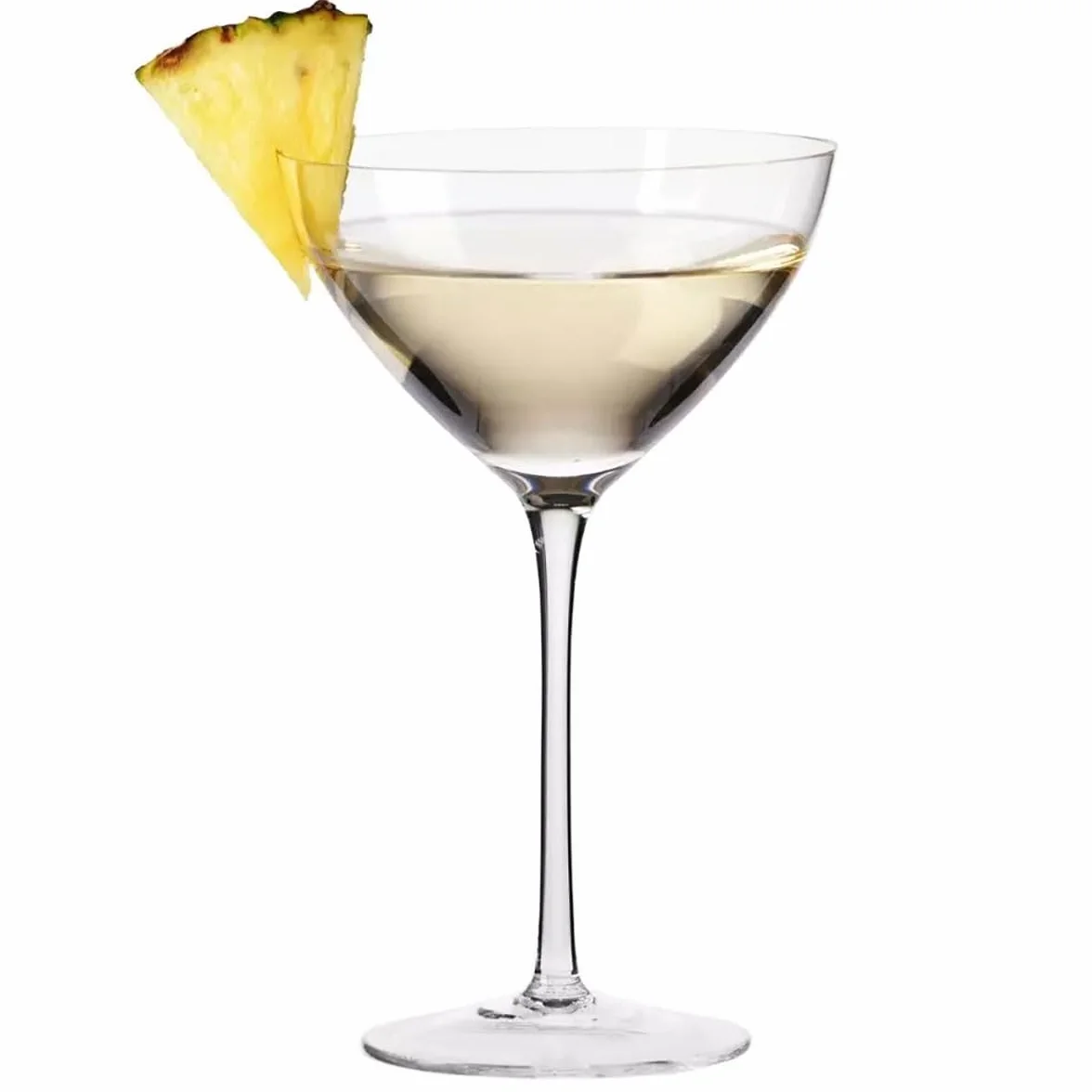 KROSNO Harmony Kieliszki do Martini i Koktajli 340 ml Zestaw 6 szt – Szkło Kryształowe Bezołowiowe, Klasyczna Szeroka Czasza, Długa Nóżka, Do Cosmopolitan, Drinków, Zmywarka