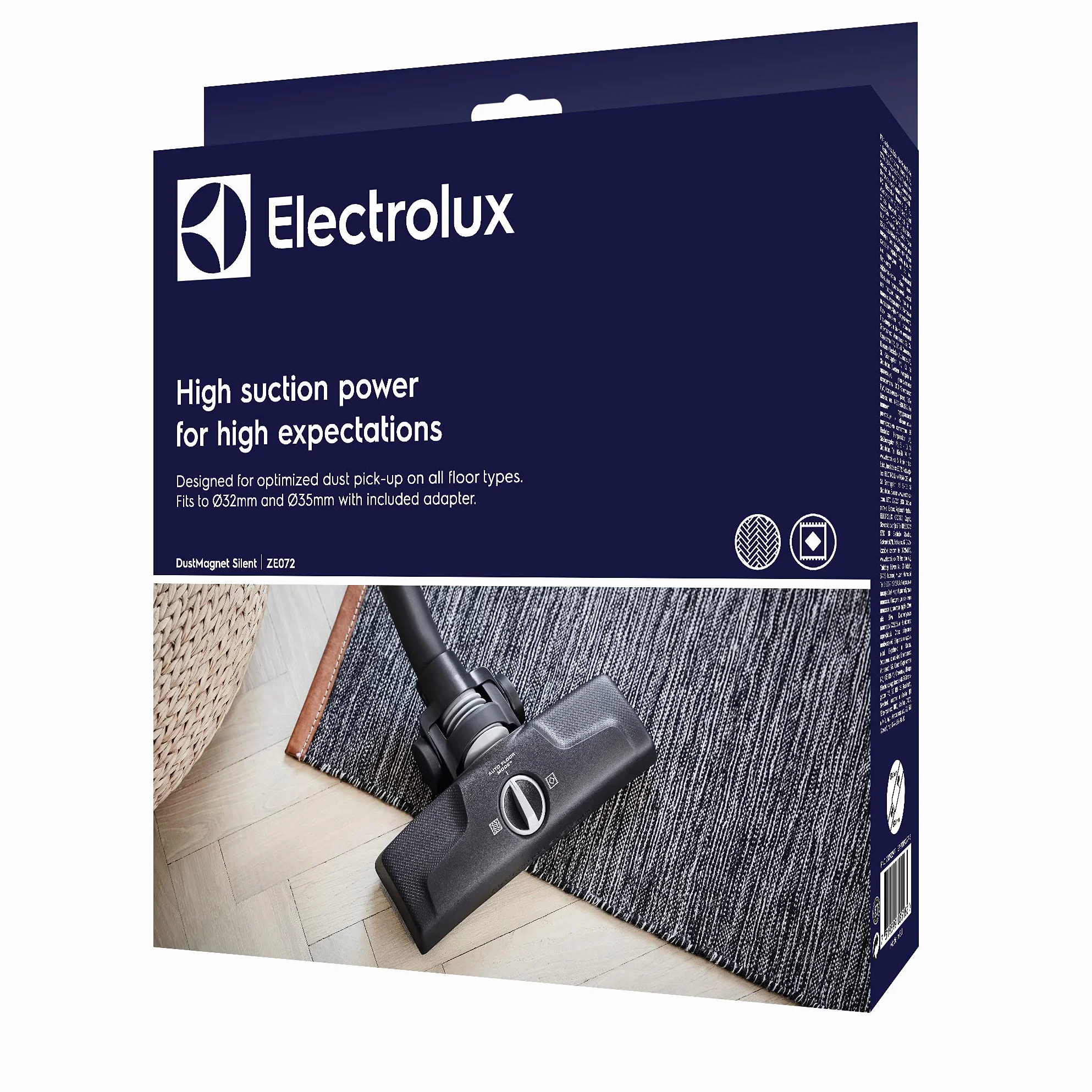 Electrolux ZE072 dysza podłogowa, czarna