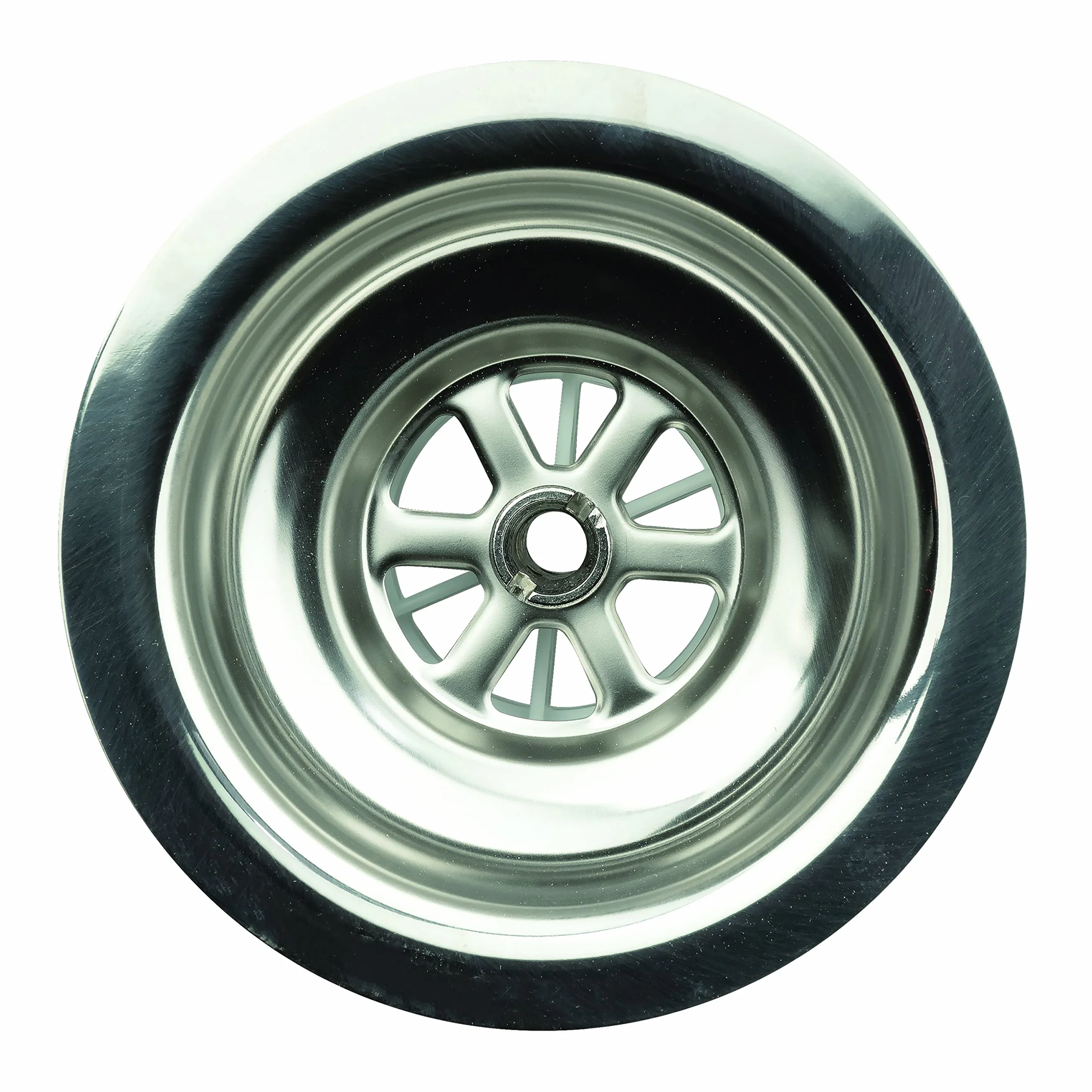 Stalowy kosz sitowy do kuchni 90 mm 6/4" Leach Plug
