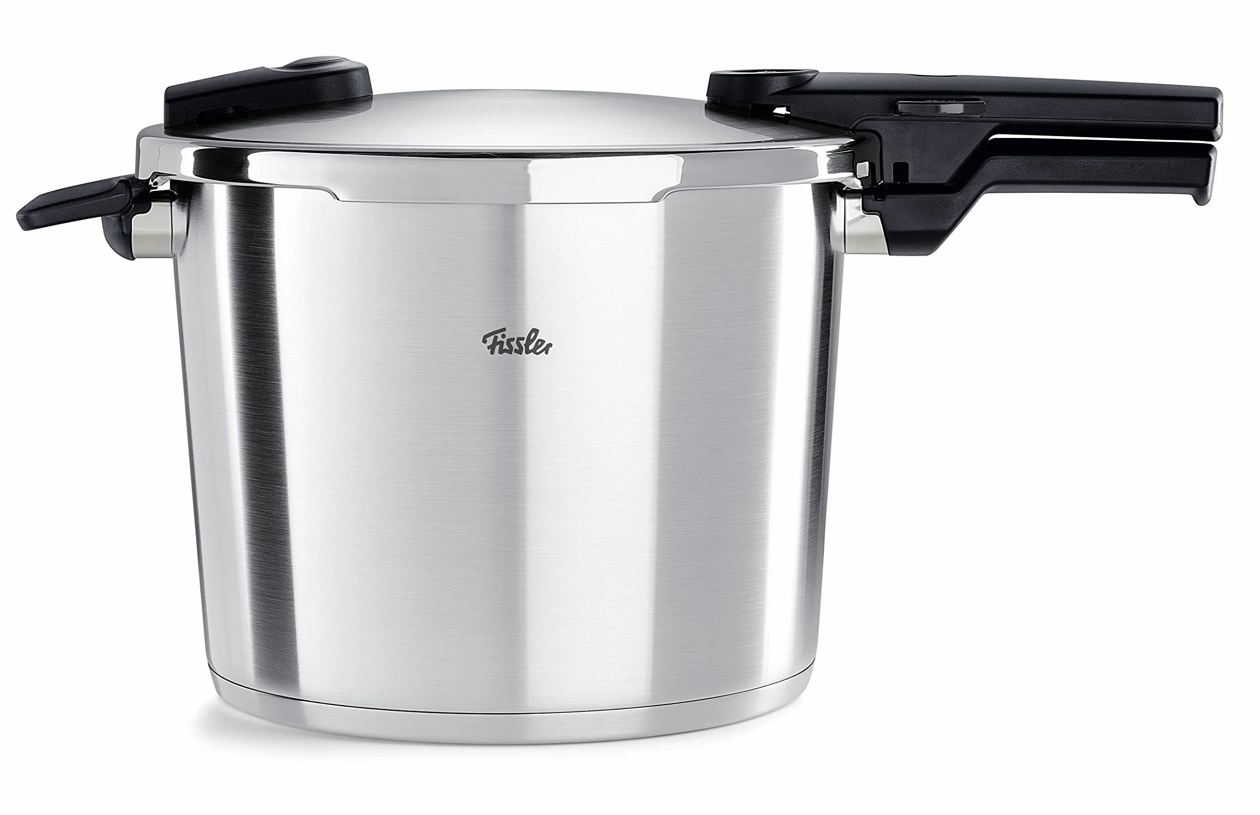 Fissler Vitaquick Premium szybkowar (10 l, Ø 26 cm) szybkowar ze stali nierdzewnej, 2 stopnie gotowania, Made in Germany – indukcyjny