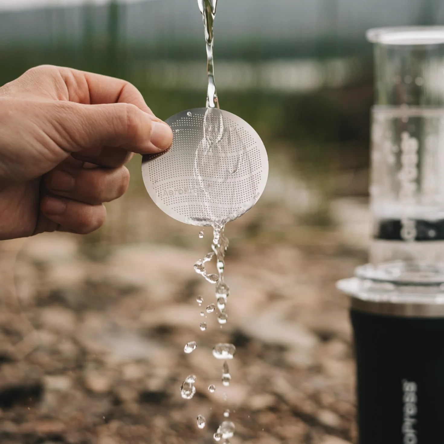 Aeropress filtr wielokrotnego użytku ze stali nierdzewnej, filtr metalowy, wysokiej jakości filtr ze stali nierdzewnej 316 do ekspresu do kawy Aeropress nadaje się do prania, przyjazny (Standard)
