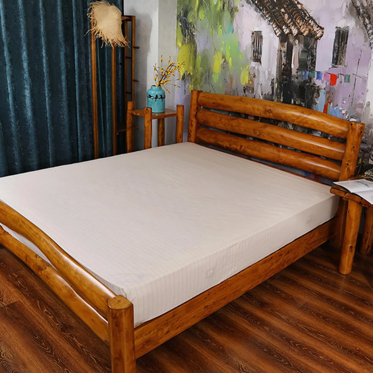 Mata uziemiająca, 99 x 203 cm, folia uziemiająca z kablem UE, mata do ziemi dla lepszego snu