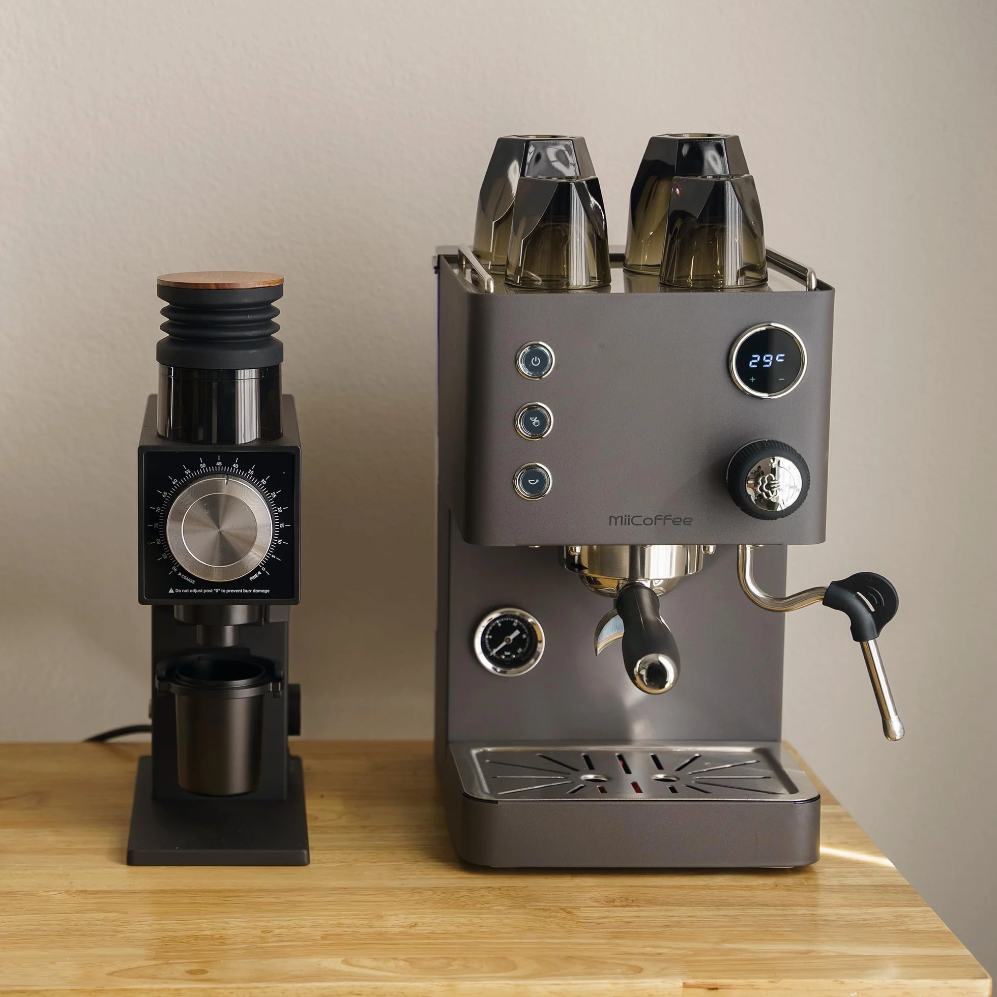 MiiCoffee Apex ekspres do kawy V2 (szary)