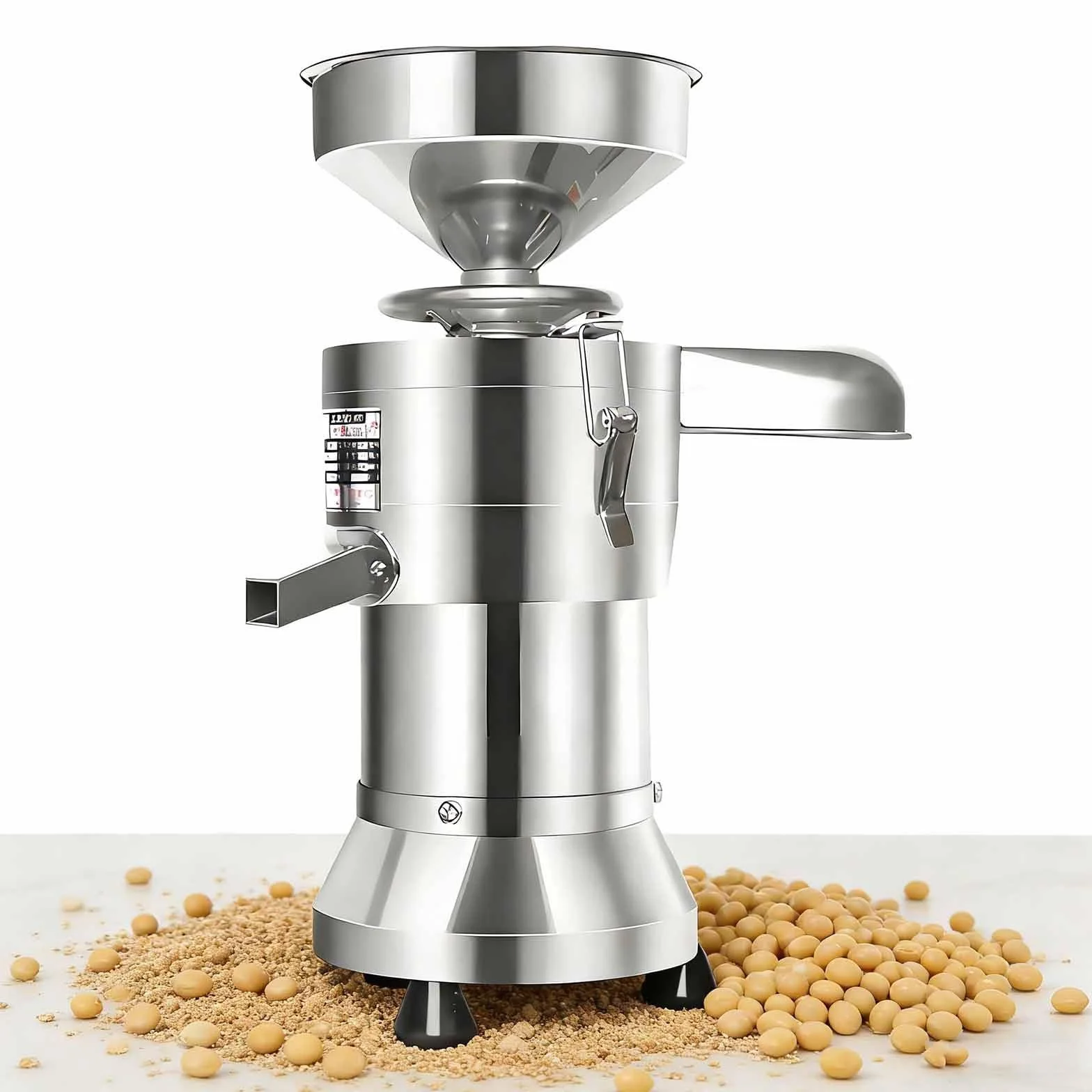 Komercyjna maszyna do produkcji mleka sojowego, automatyczna maszyna do produkcji mleka sojowego, elektryczny młynek do ziarna do mleka sojowego w kuchni, suszona fasola, tofu 25KG/H
