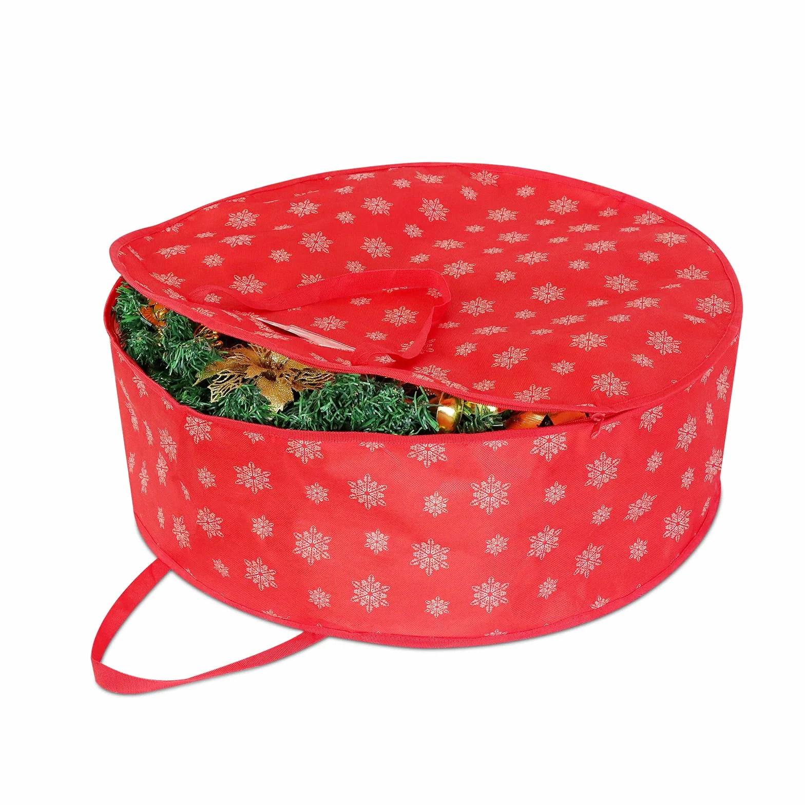Wodoodporna torba do przechowywania wieńca bożonarodzeniowego 92 x 20 cm