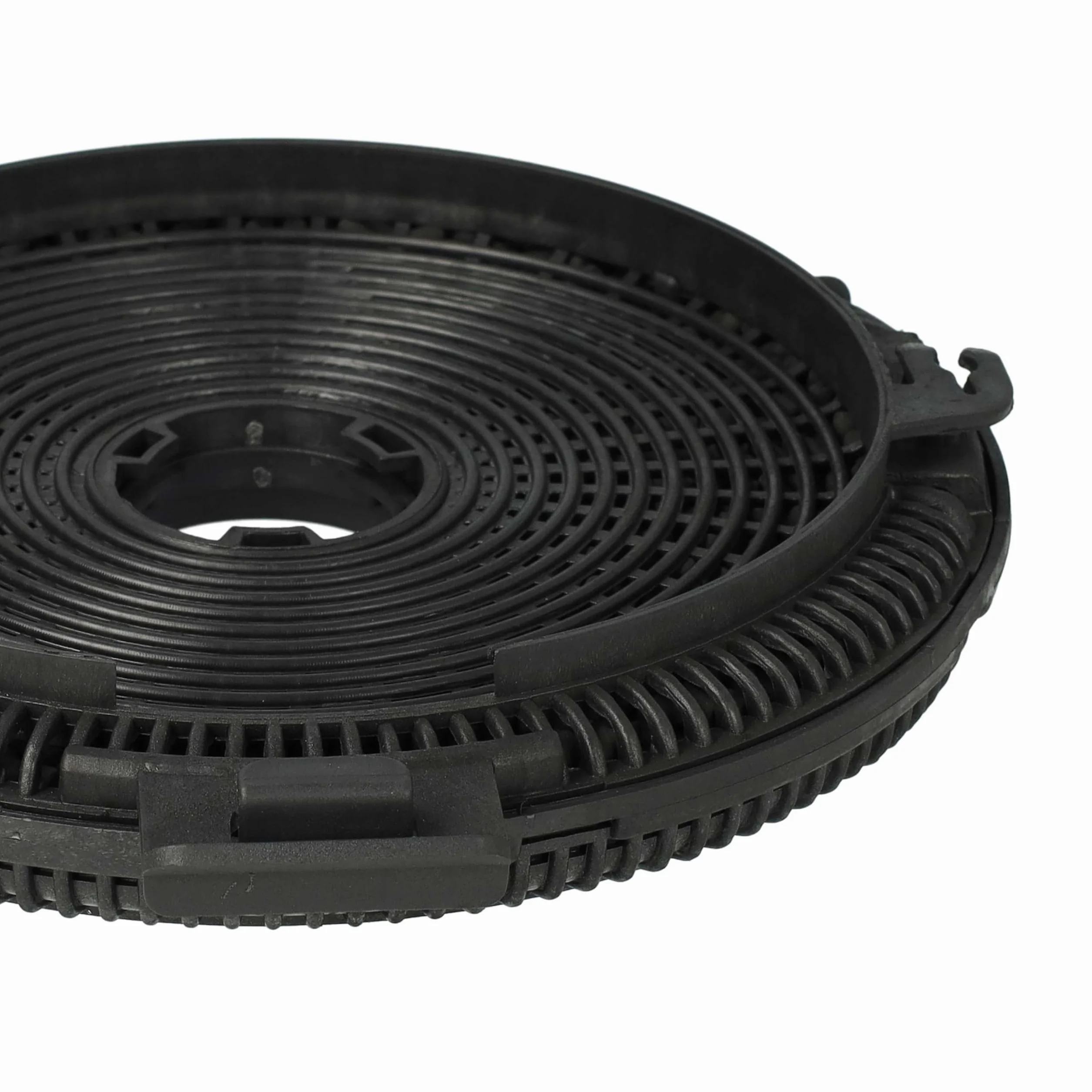 vhbw 10 x filtr z węglem aktywnym, zamiennik do Teka 40078254, 61801236, 61801262, D1C, D4C do okapu kuchennego - 20 cm