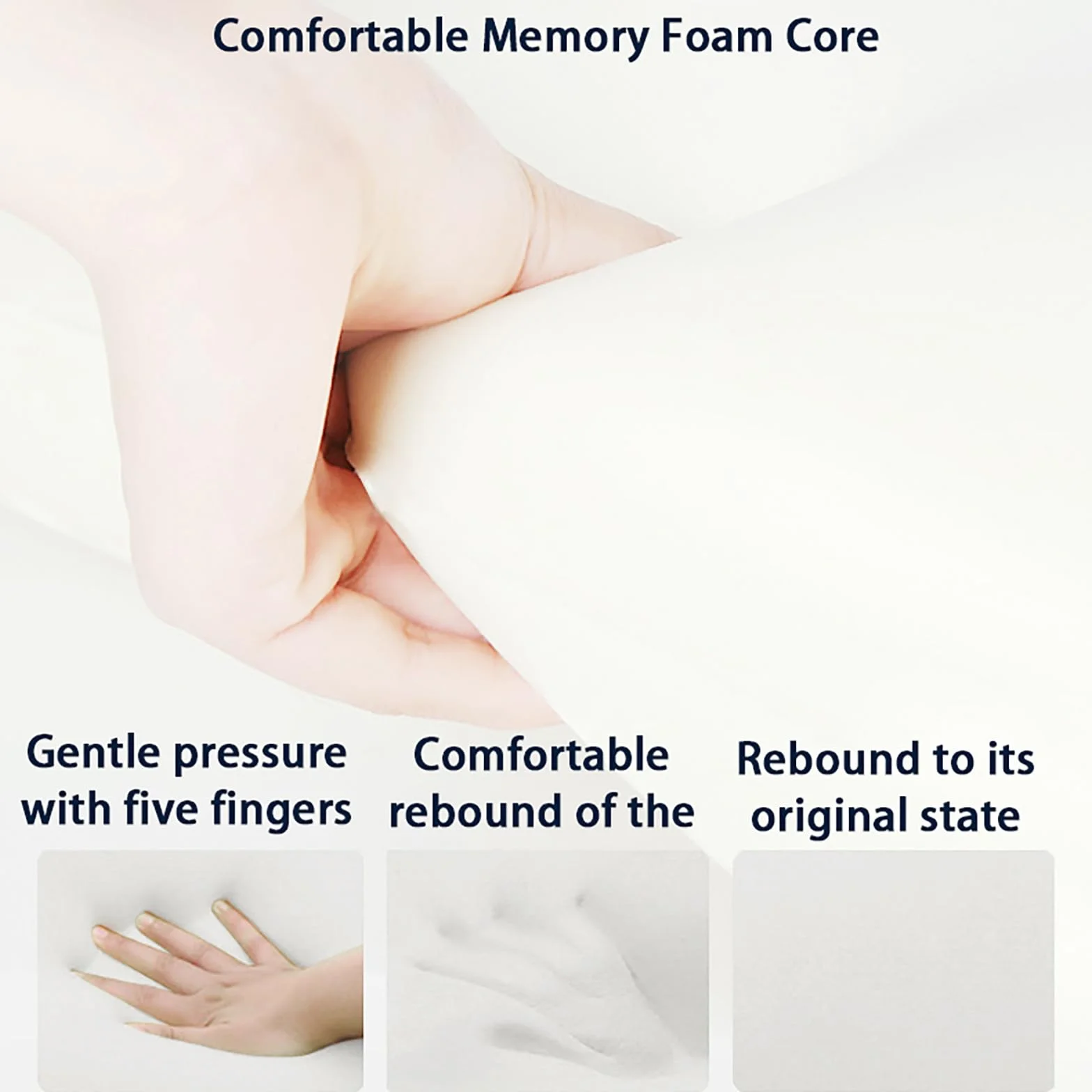 Sweet Spot Pillow Dla Par, Klinowy Podkład 27° Do Ustawienia Pozycji, Poduszka Wspierająca Z Pianki Memory Z Zagłówkiem Do Komfortu W Pozycji Siedzącej I Leżącej,Light gray B-60x36x24cm