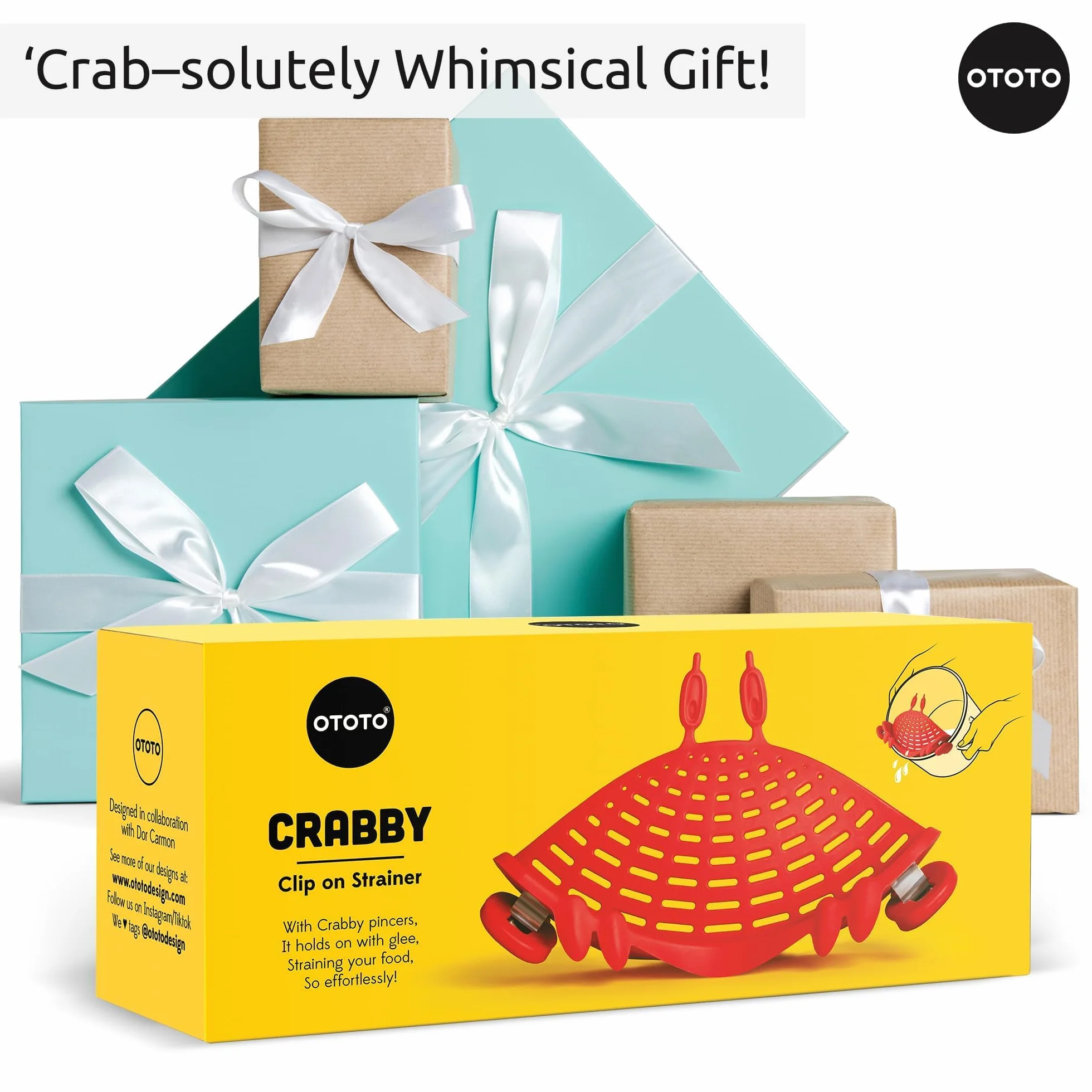 Crabby klips na sitku