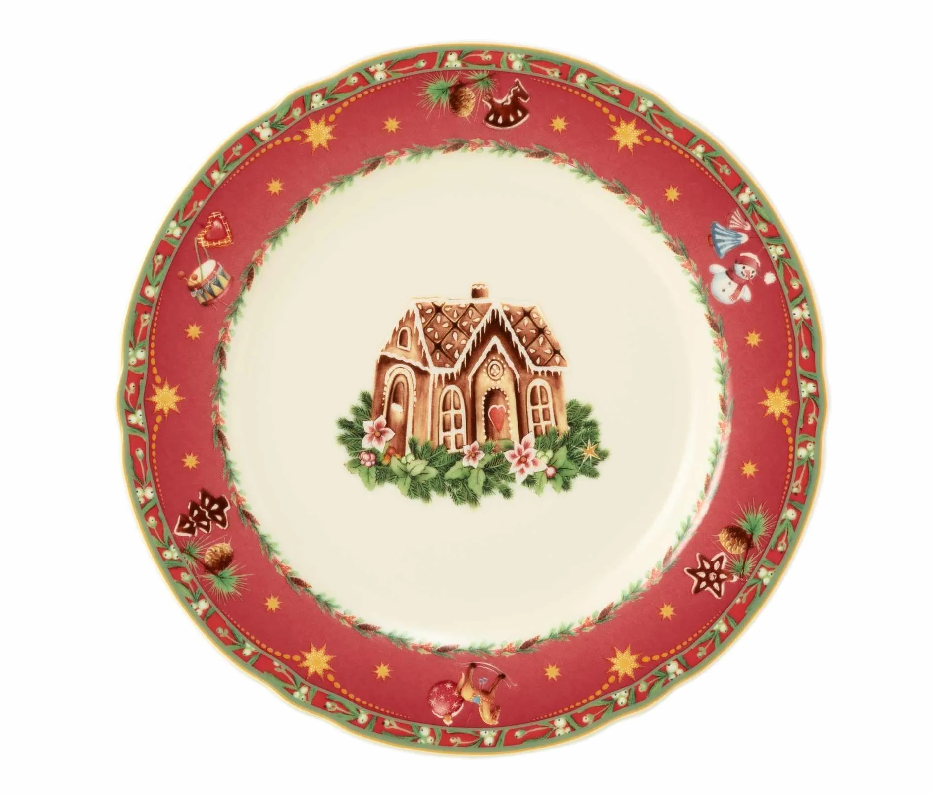 Seltmann Weiden Marieluise Serwis do Kawy, Porcelana, Czerwony, 18 El.
