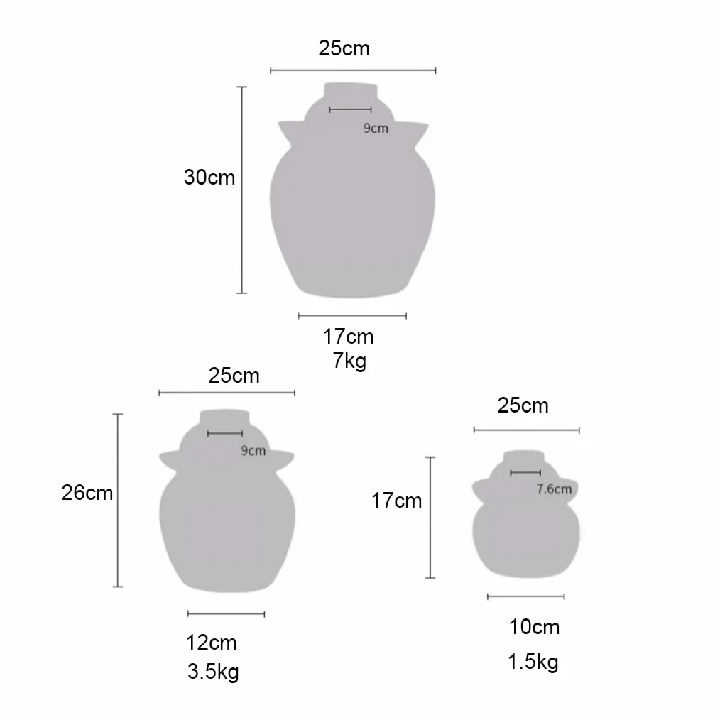 Słoik fermentacyjny – tradycyjny porcelanowy garnek do marynaty z uszczelką wodną pokrywka do marynat, kimchi, kapusty kiszonej - pojemność 3,5 kg