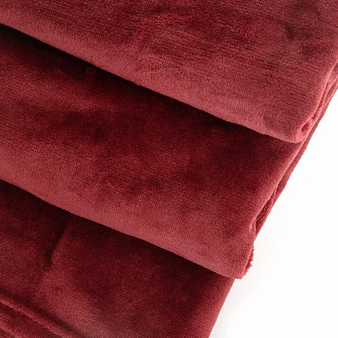 PIĘKNY KOC NARZUTA BORDO ROTE 150x200 cm HOMLA
