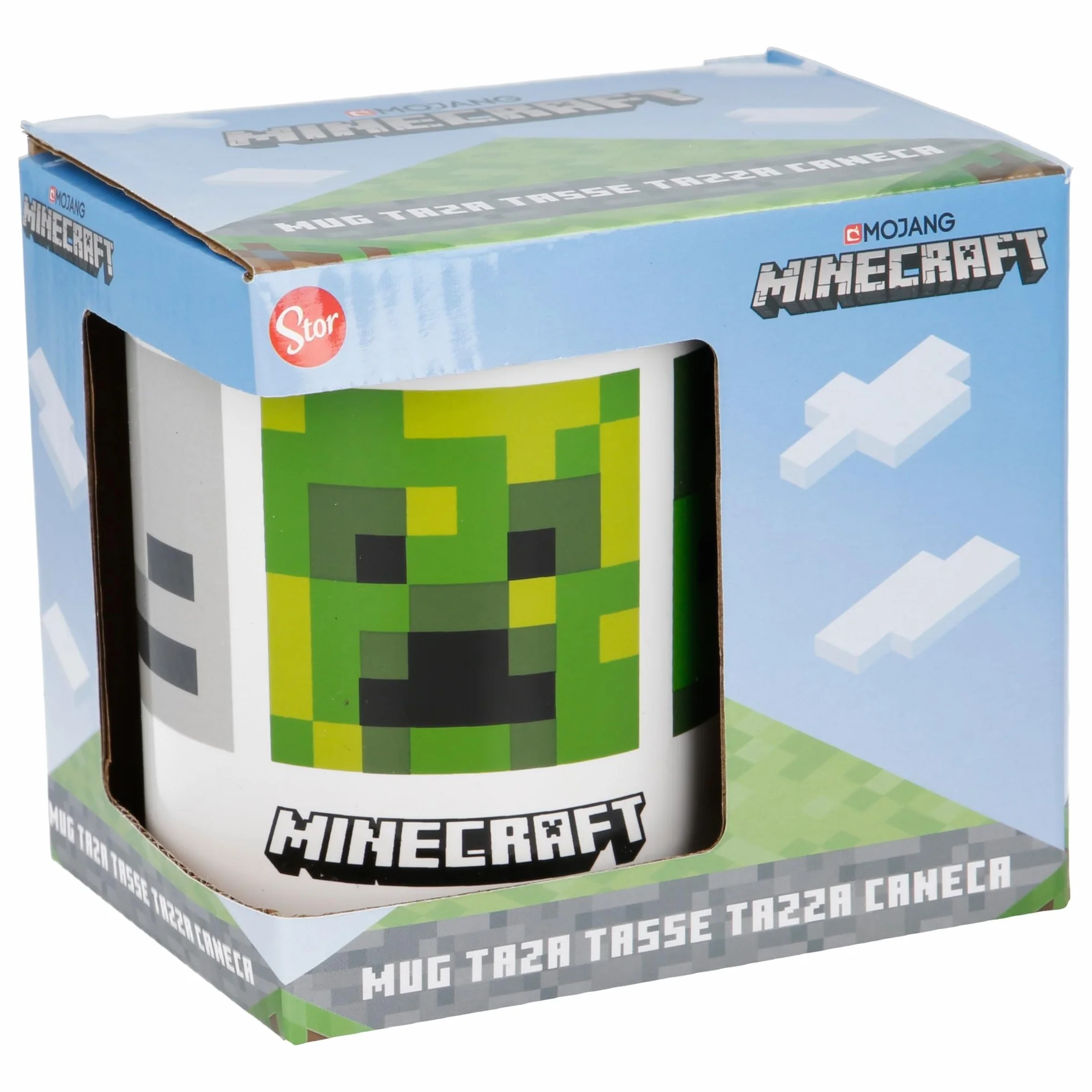 Kubek ceramiczny 325 ml w pudełku upominkowym Minecraft