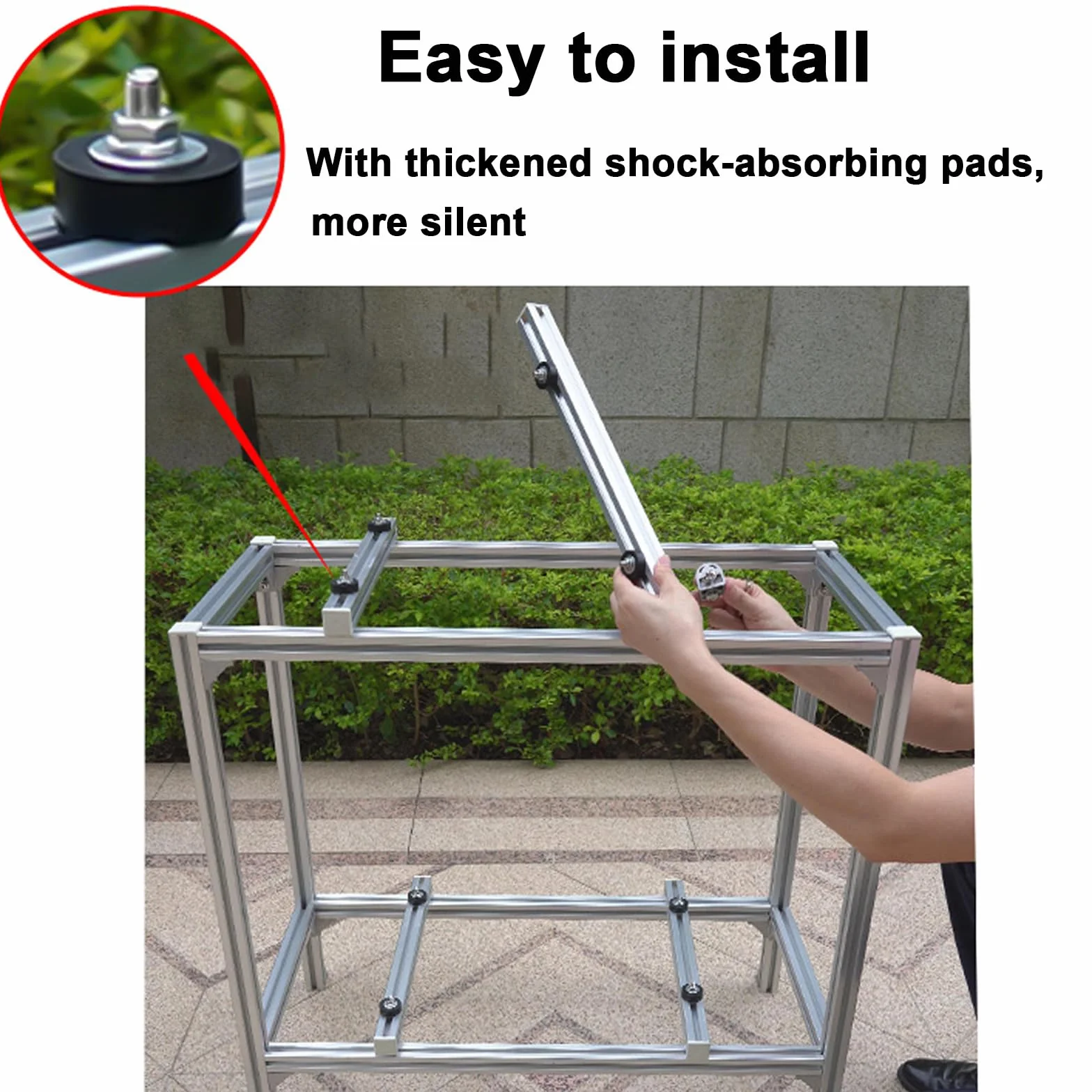 Podstawa Podłogowa Klimatyzatora ze Stopu Aluminium, Wspornik Klimatyzatora Dwuwarstwowy Stojak Podłogowy, Podstawa Uziemiająca do Systemu Pompy Ciepła Mini Klimatyzatory Dzielone (Size : 80x4