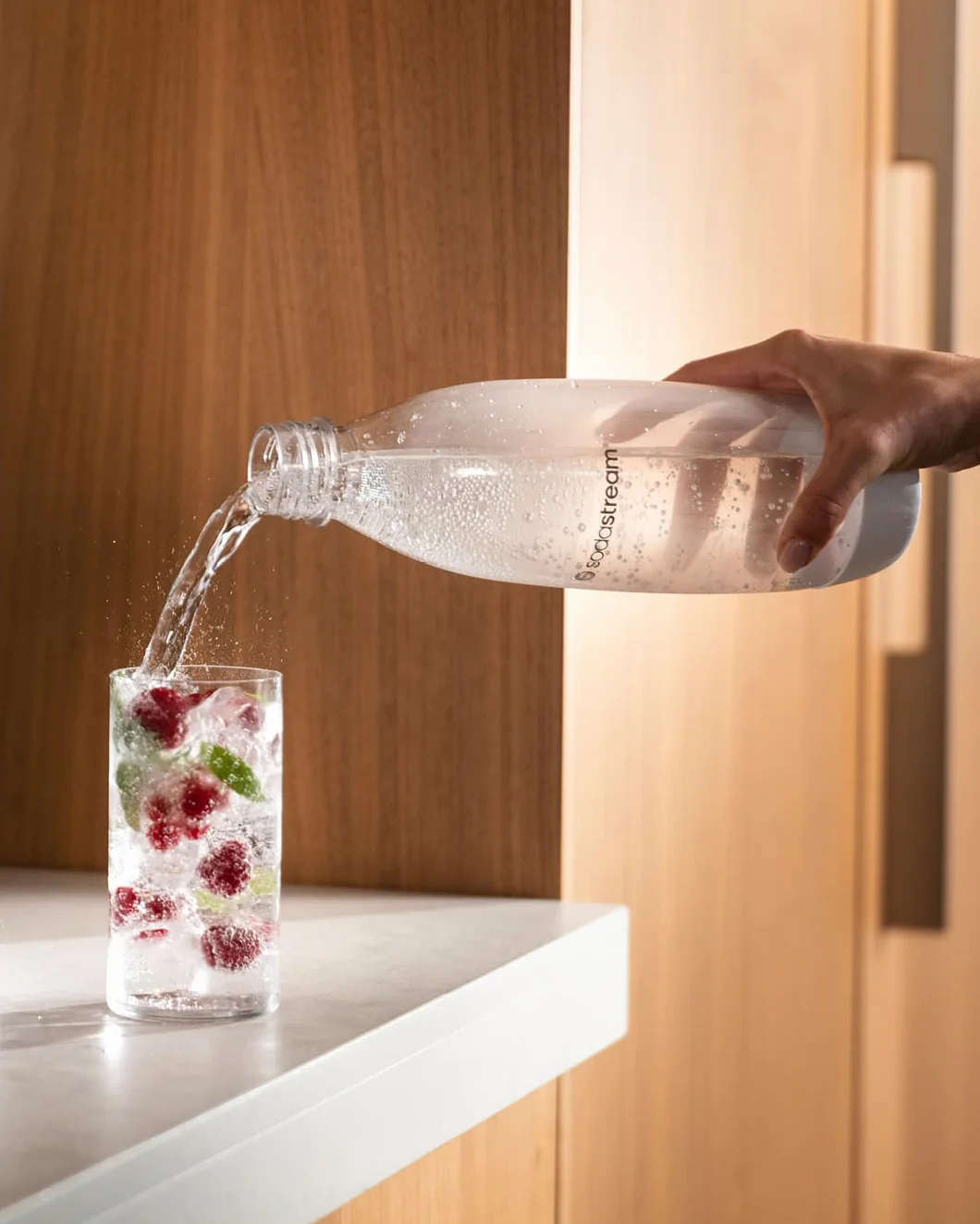 SodaStream 1 Litrowe Butelki Fuse, Białe Dwupak