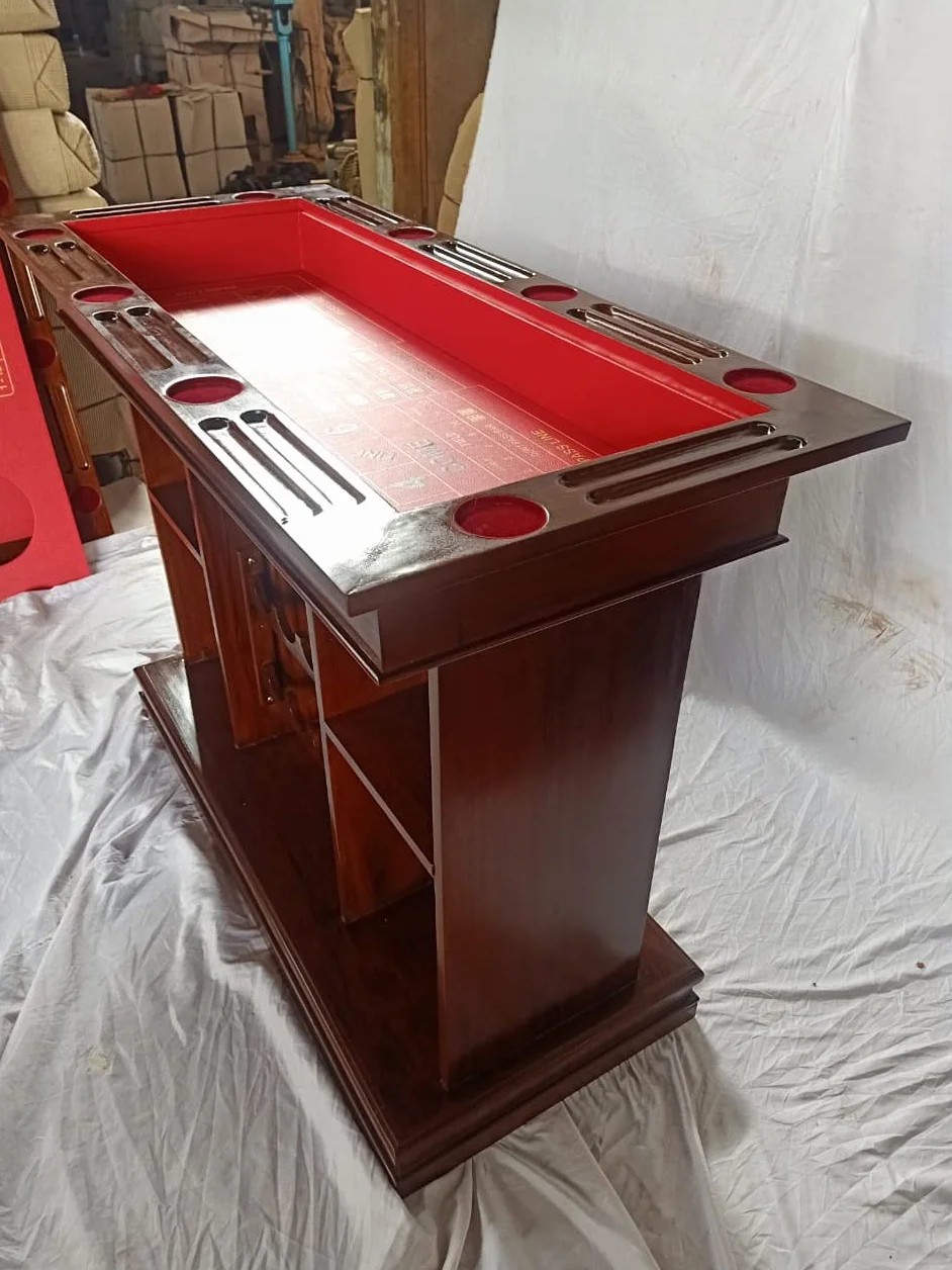 Kunibert Stół do gry w pokera – poker/rulet/kostka/Blackjack/lada