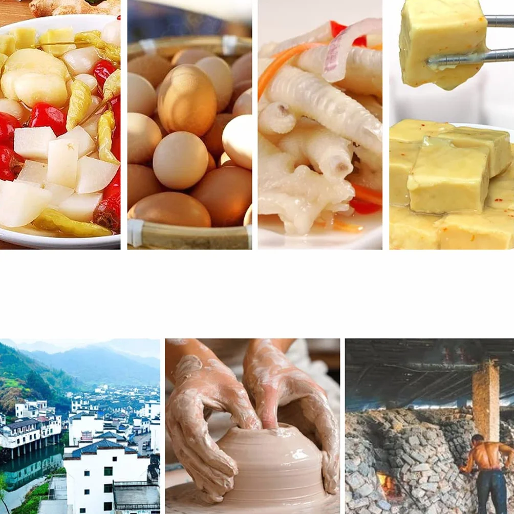 pojemnik do fermentacji. Różowy tradycyjny chiński porcelanowy ceramiczny garnek do fermentacji garnek do marynowania, słoik do fermentacji z uszczelką wodną pokrywka śluzy kamionka(1.25KG)